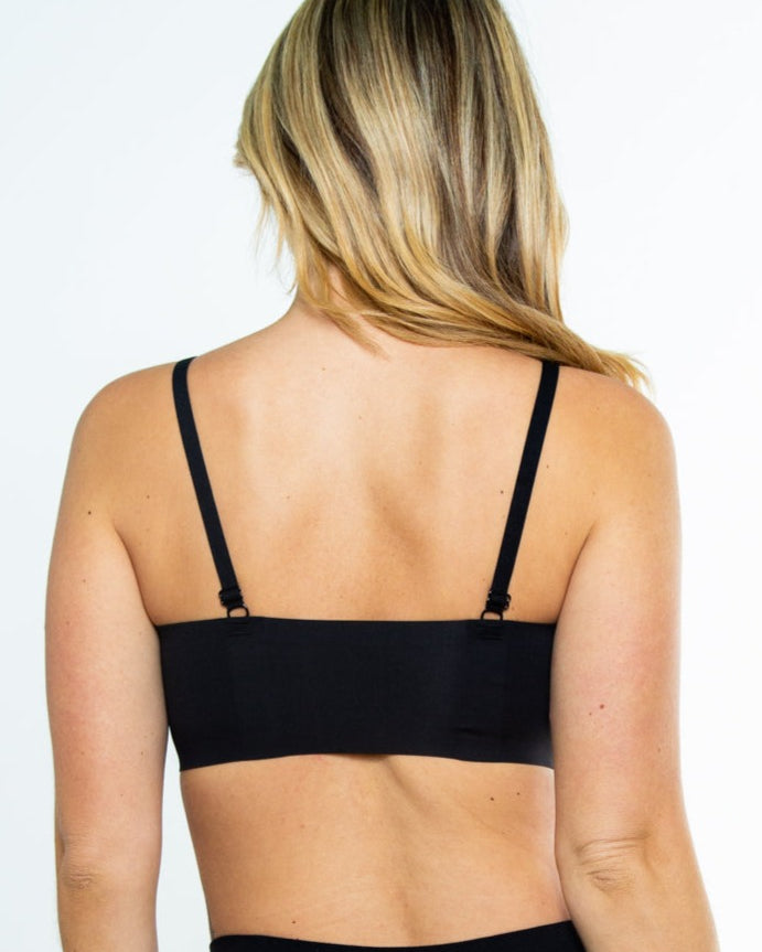 Style-1700-PERFORATED GEL BRA WITH MESH DETAIL