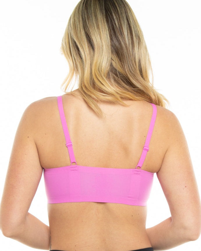 Style-1700-PERFORATED GEL BRA WITH MESH DETAIL