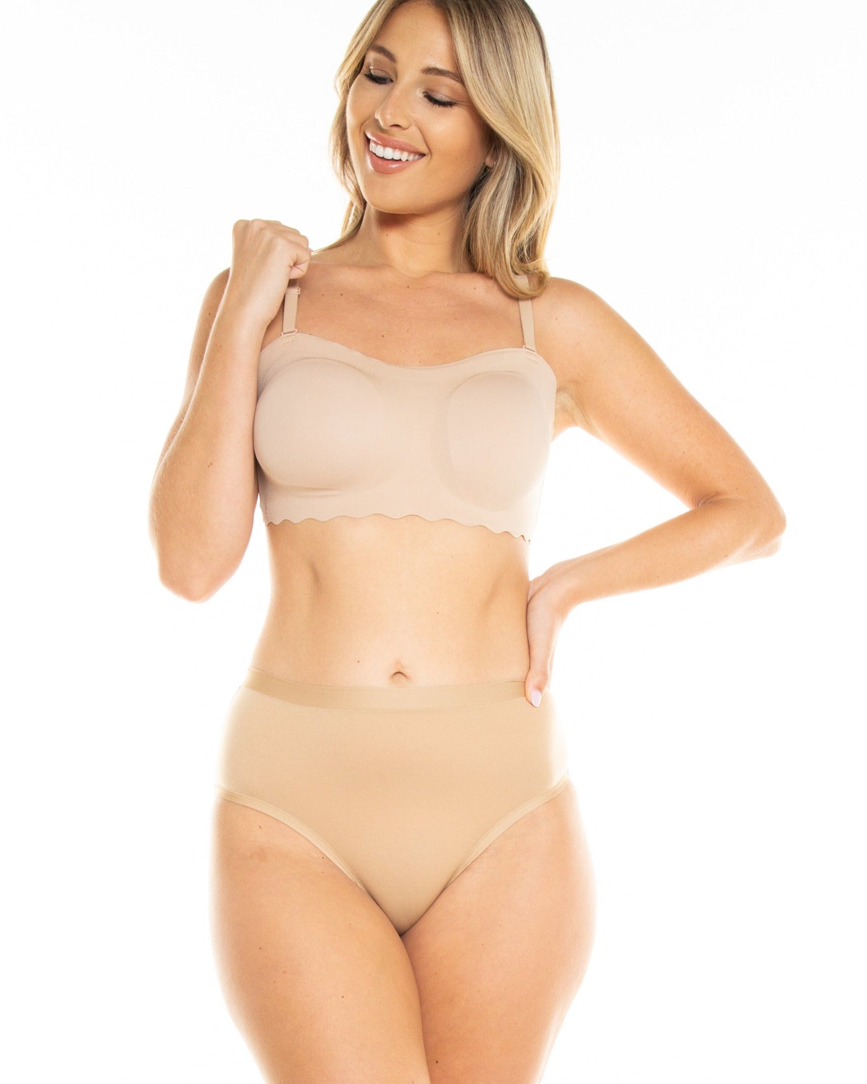 Invisible Edge Body Bra Bandeau - style 1702