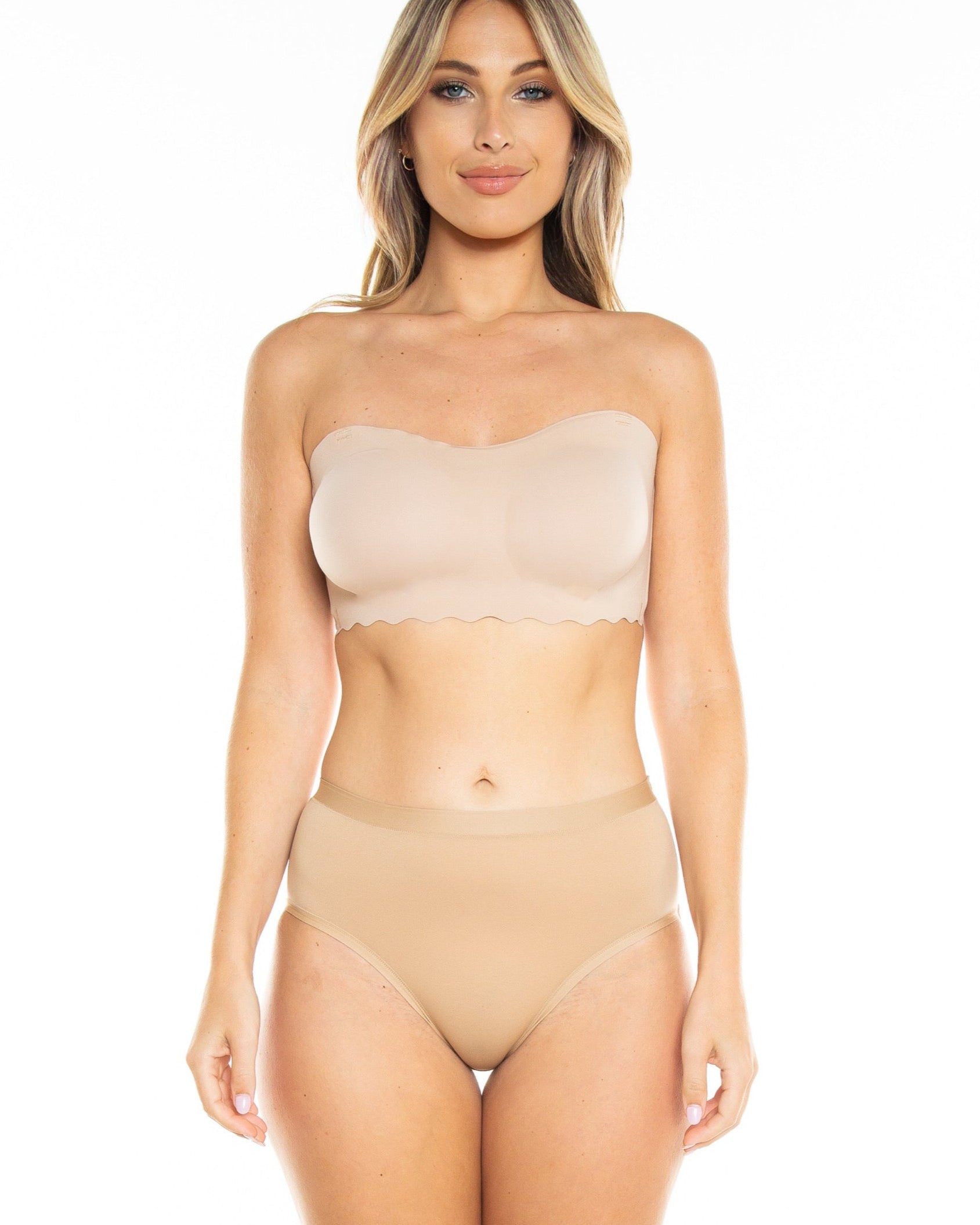 Invisible Edge Body Bra Bandeau - style 1702