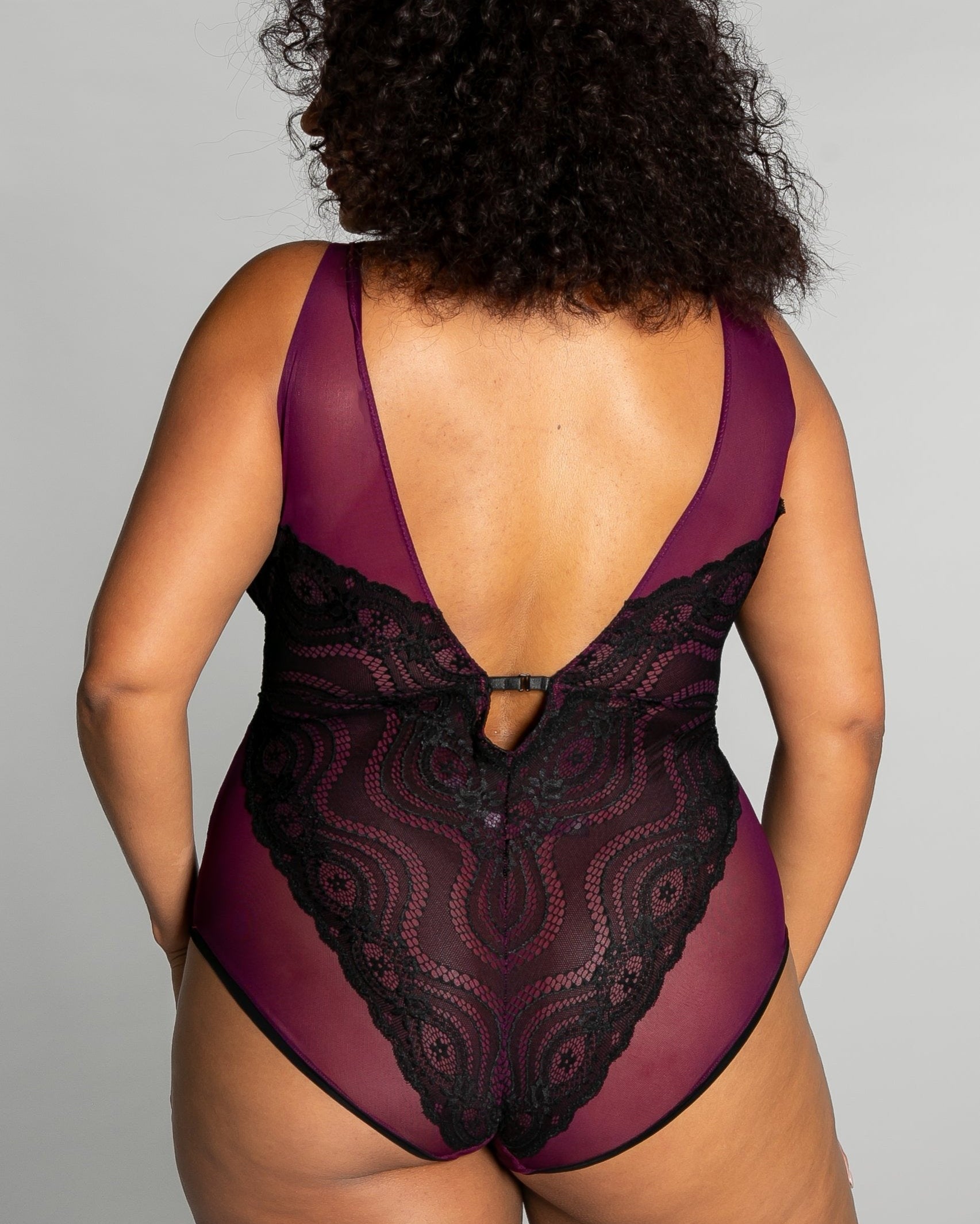Up All Night Lace Bodysuit - style 4807