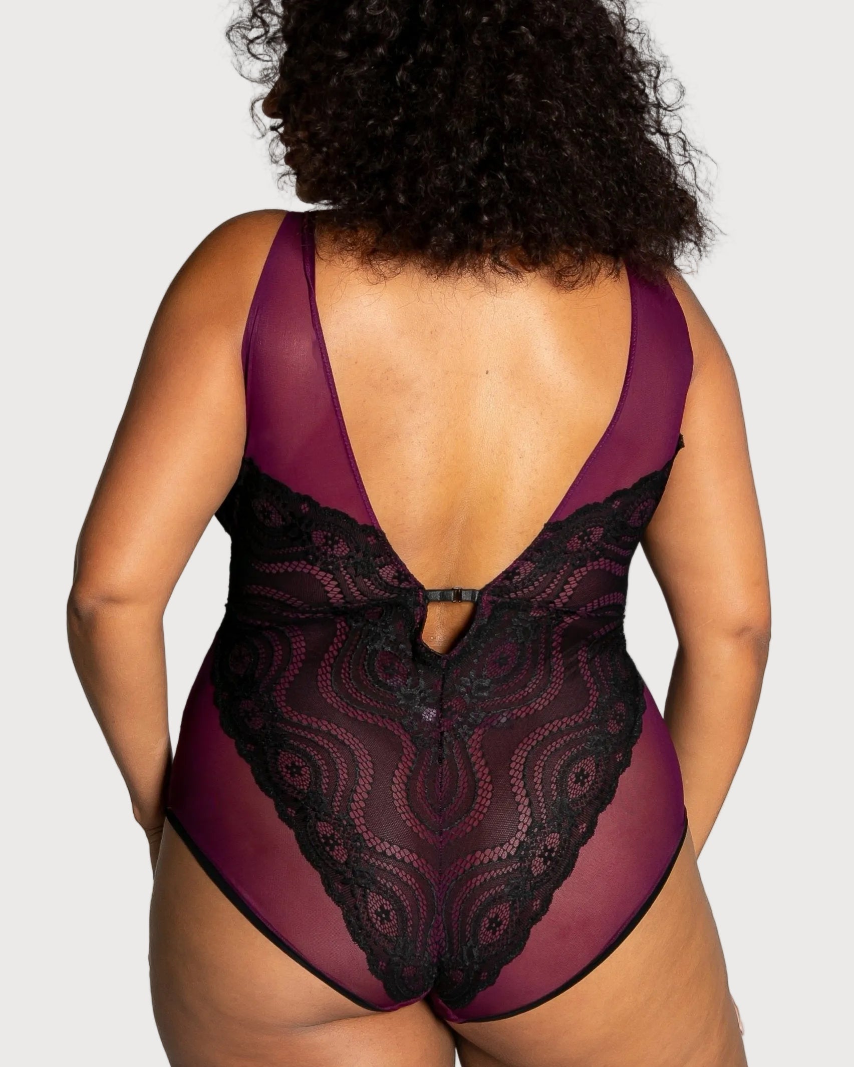 Up All Night Lace Bodysuit - style 4807