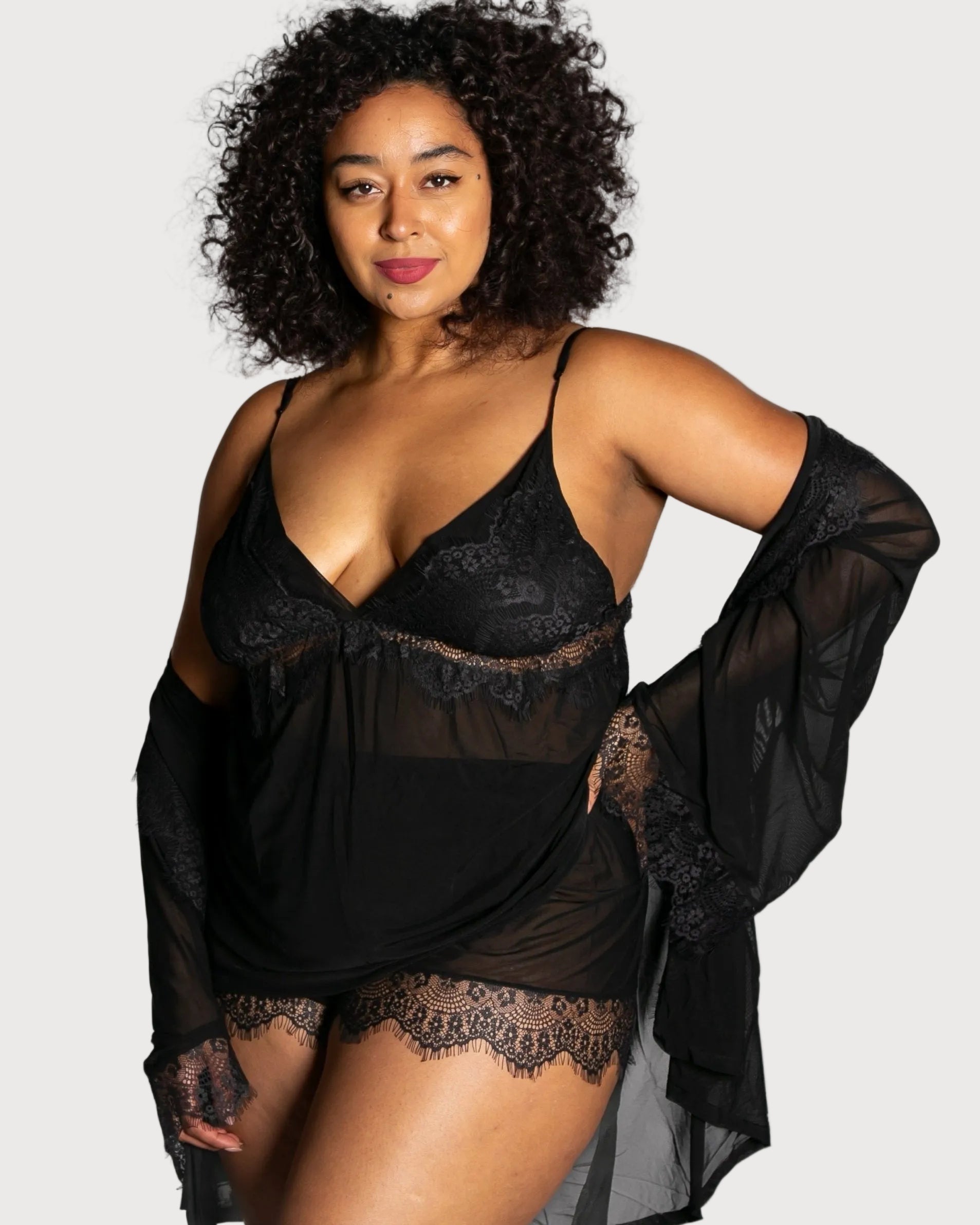 Up All Night Cami and Shorts Set - style 4809