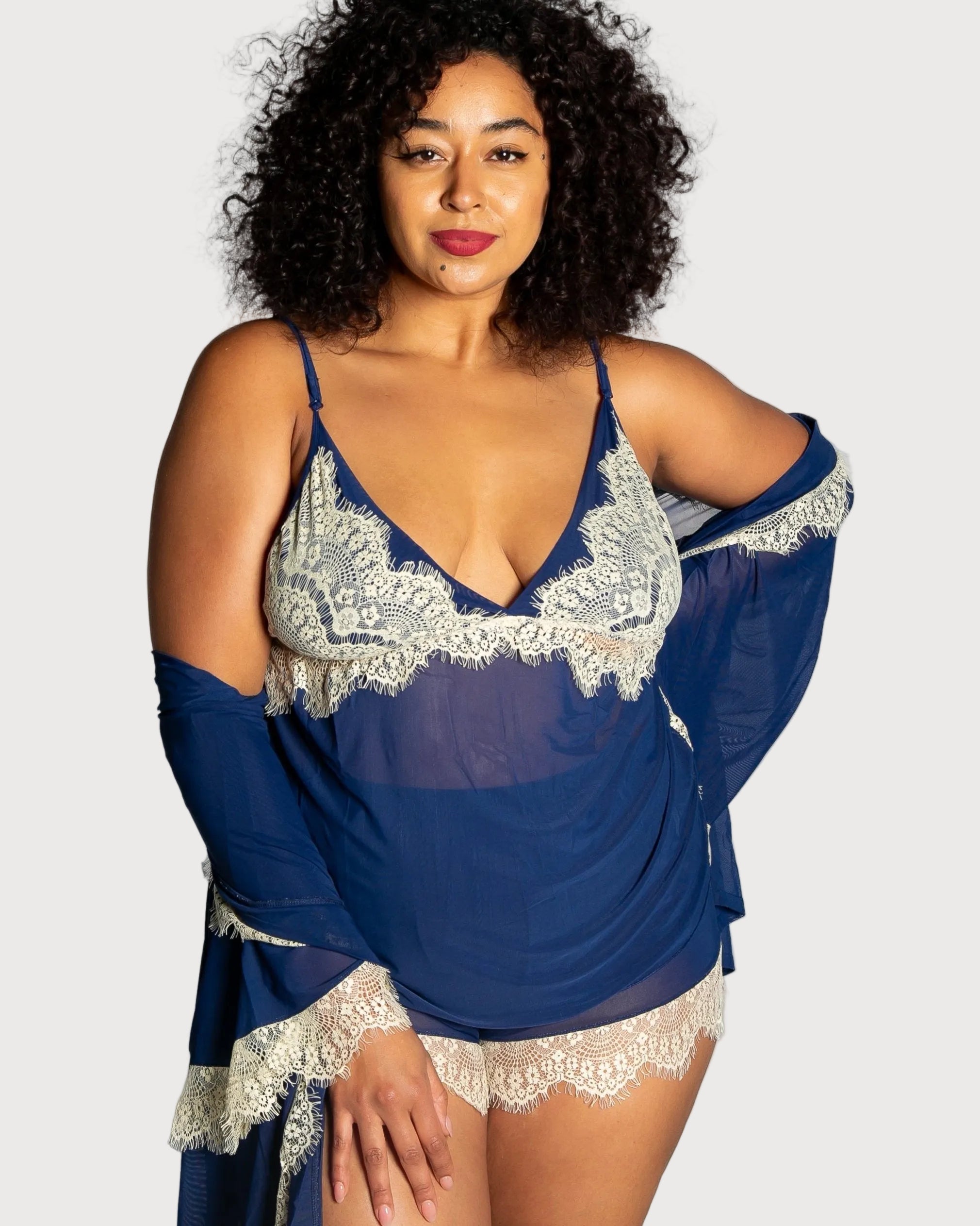 Up All Night Cami and Shorts Set - style 4809
