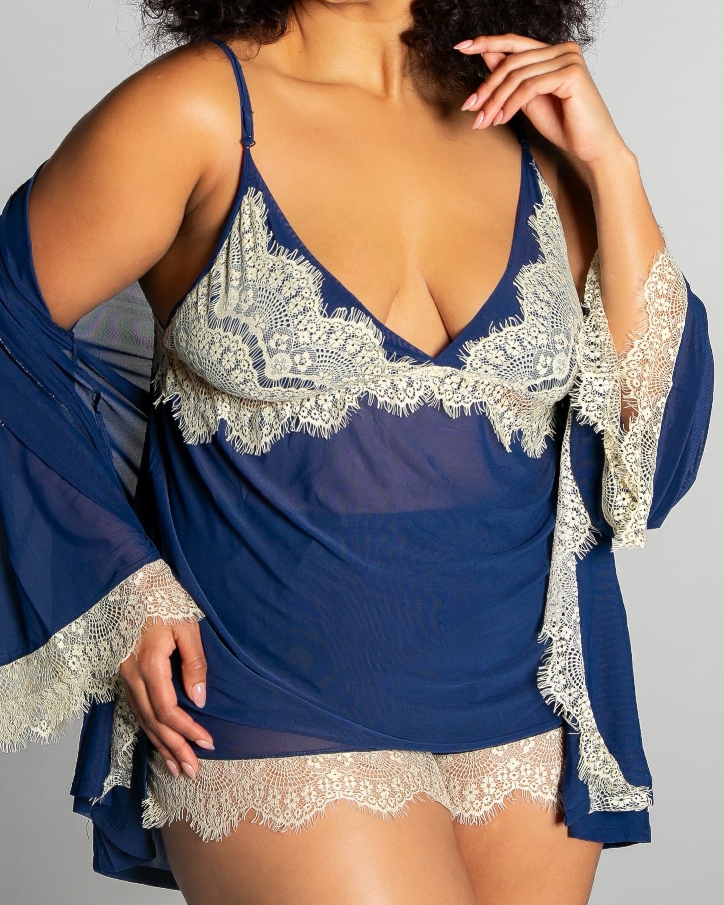 Up All Night Cami and Shorts Set - style 4809