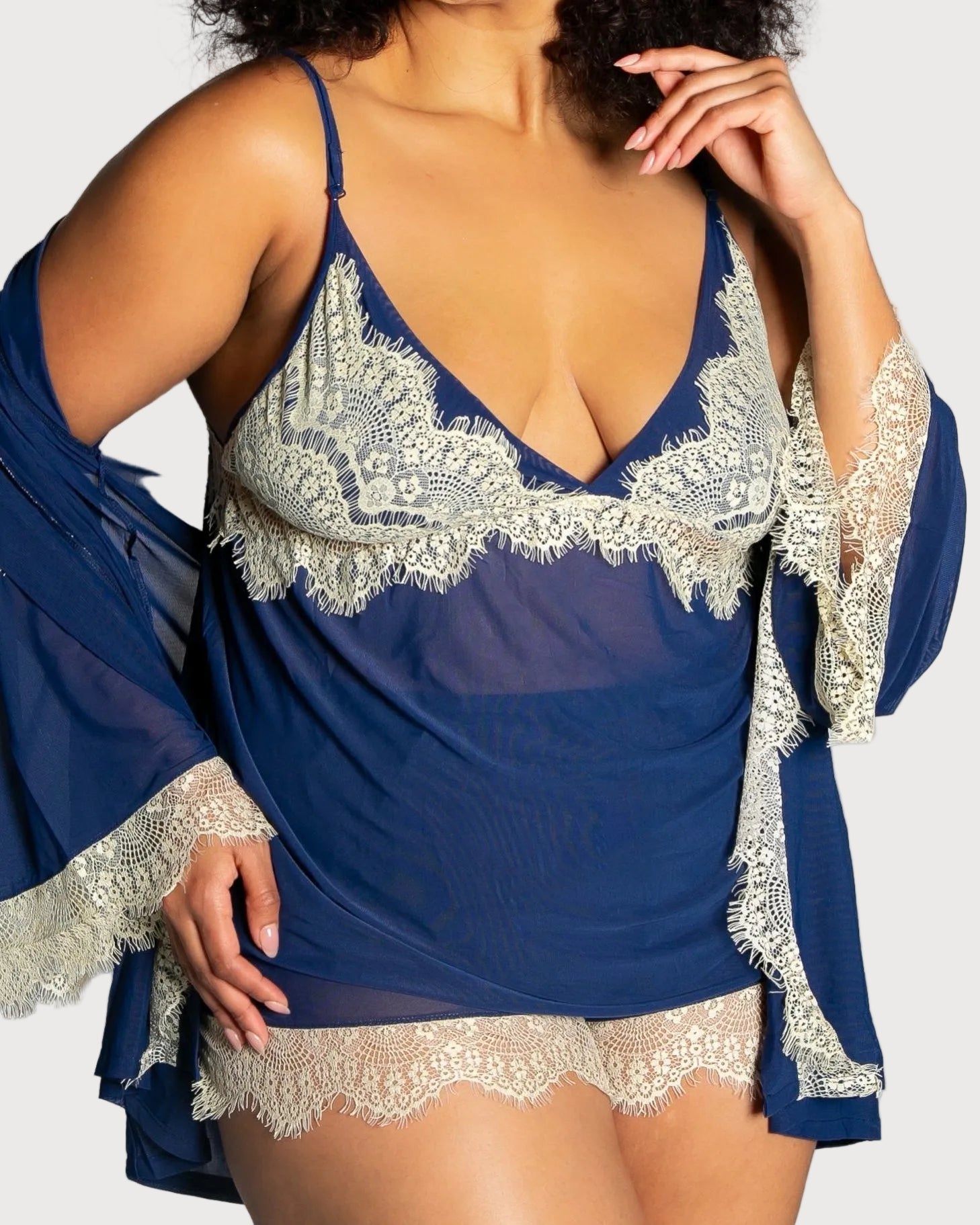 Up All Night Cami and Shorts Set - style 4809