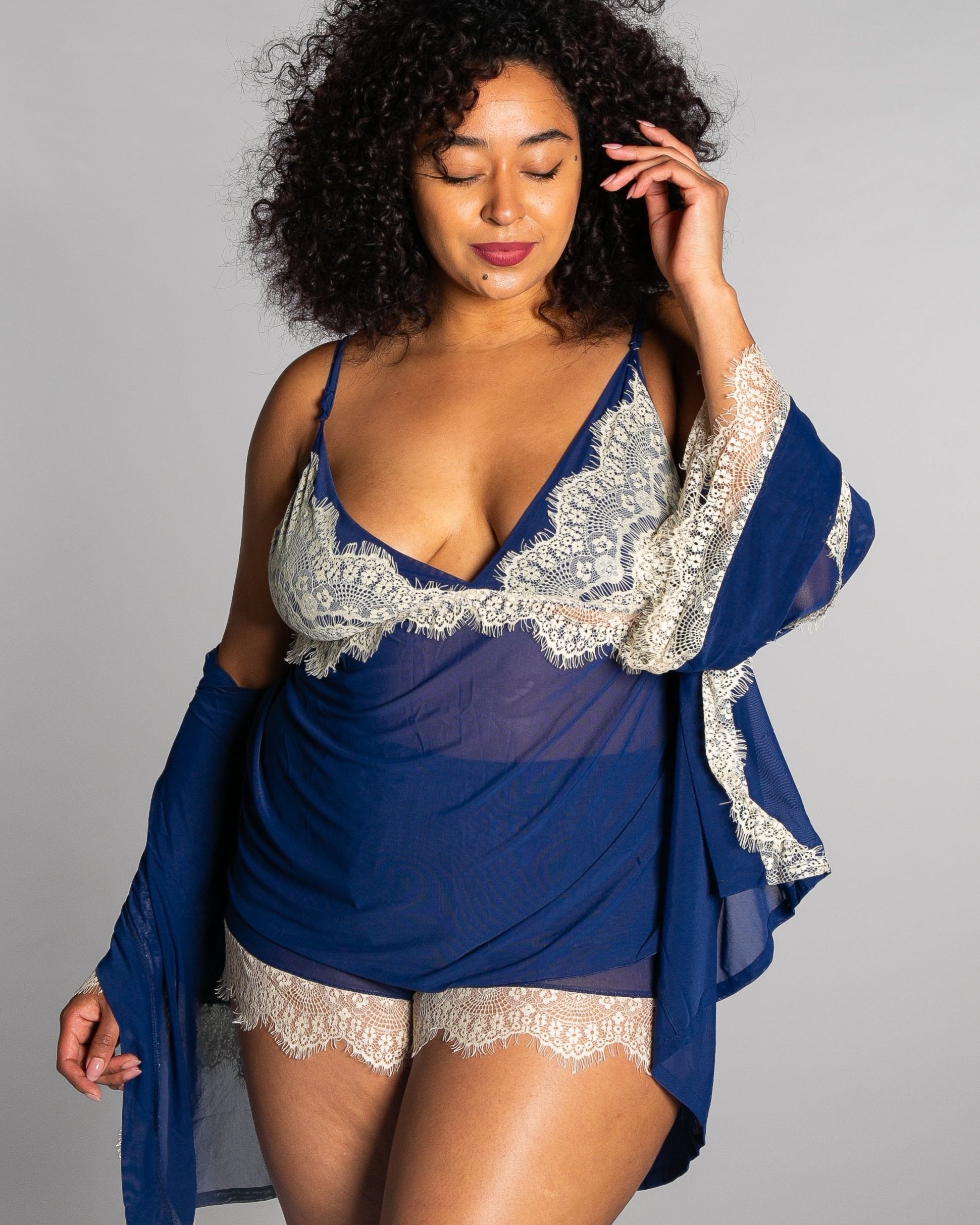 Up All Night Cami and Shorts Set - style 4809