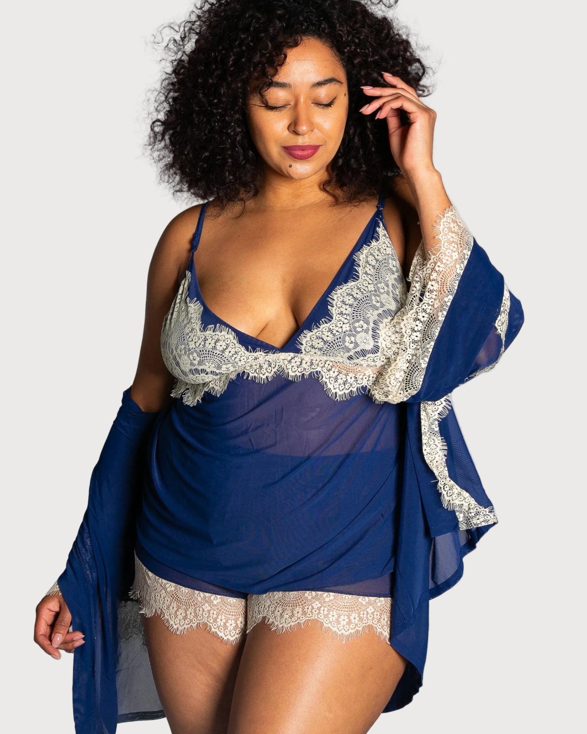 Up All Night Cami and Shorts Set - style 4809