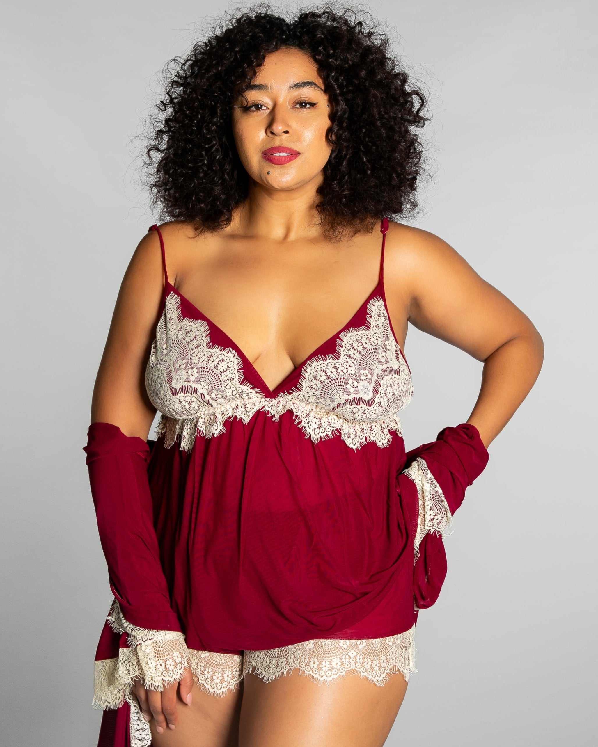 Up All Night Cami and Shorts Set - style 4809