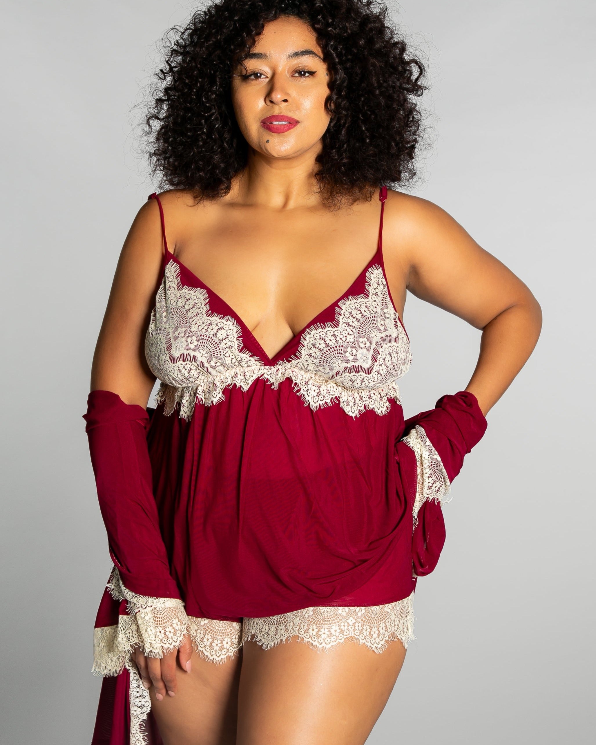 Up All Night Cami and Shorts Set - style 4809