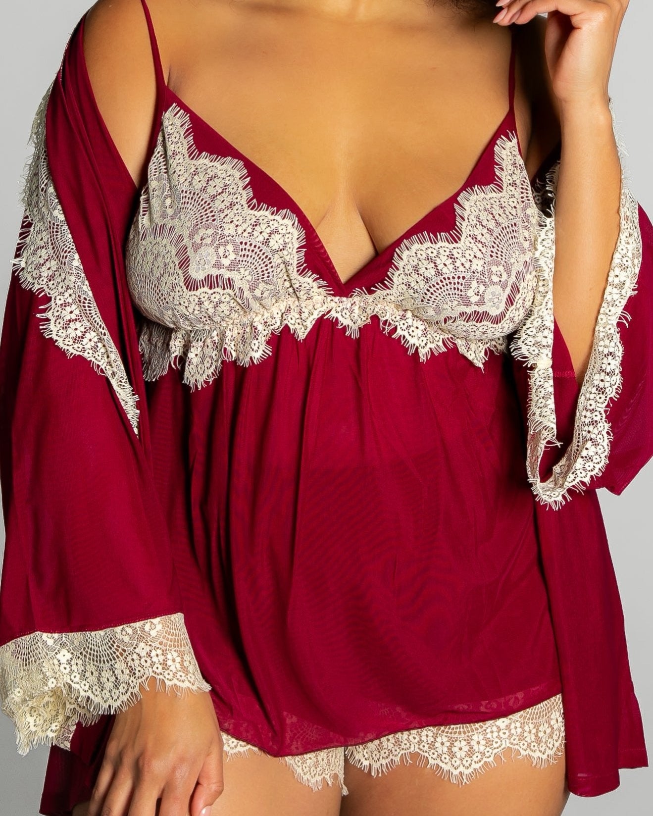 Up All Night Cami and Shorts Set - style 4809
