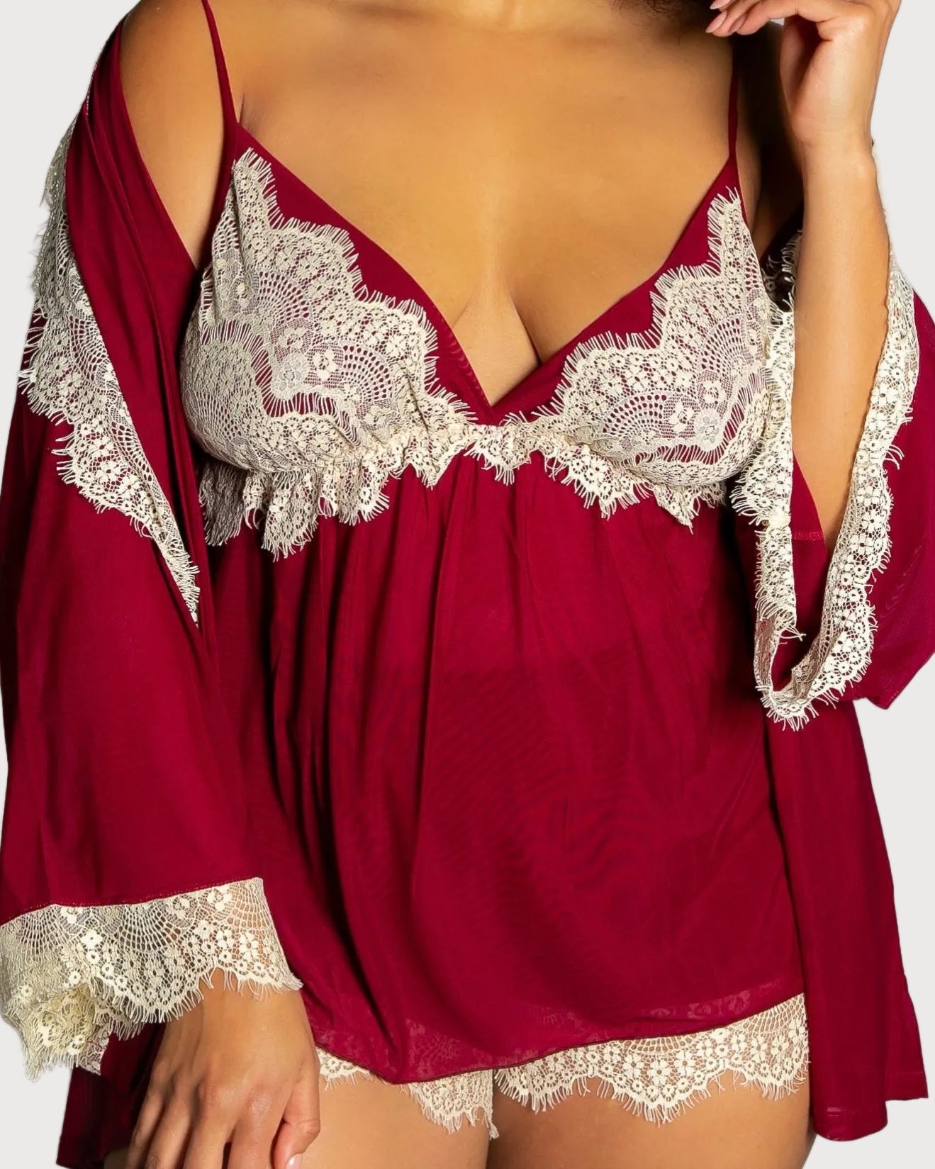 Up All Night Cami and Shorts Set - style 4809