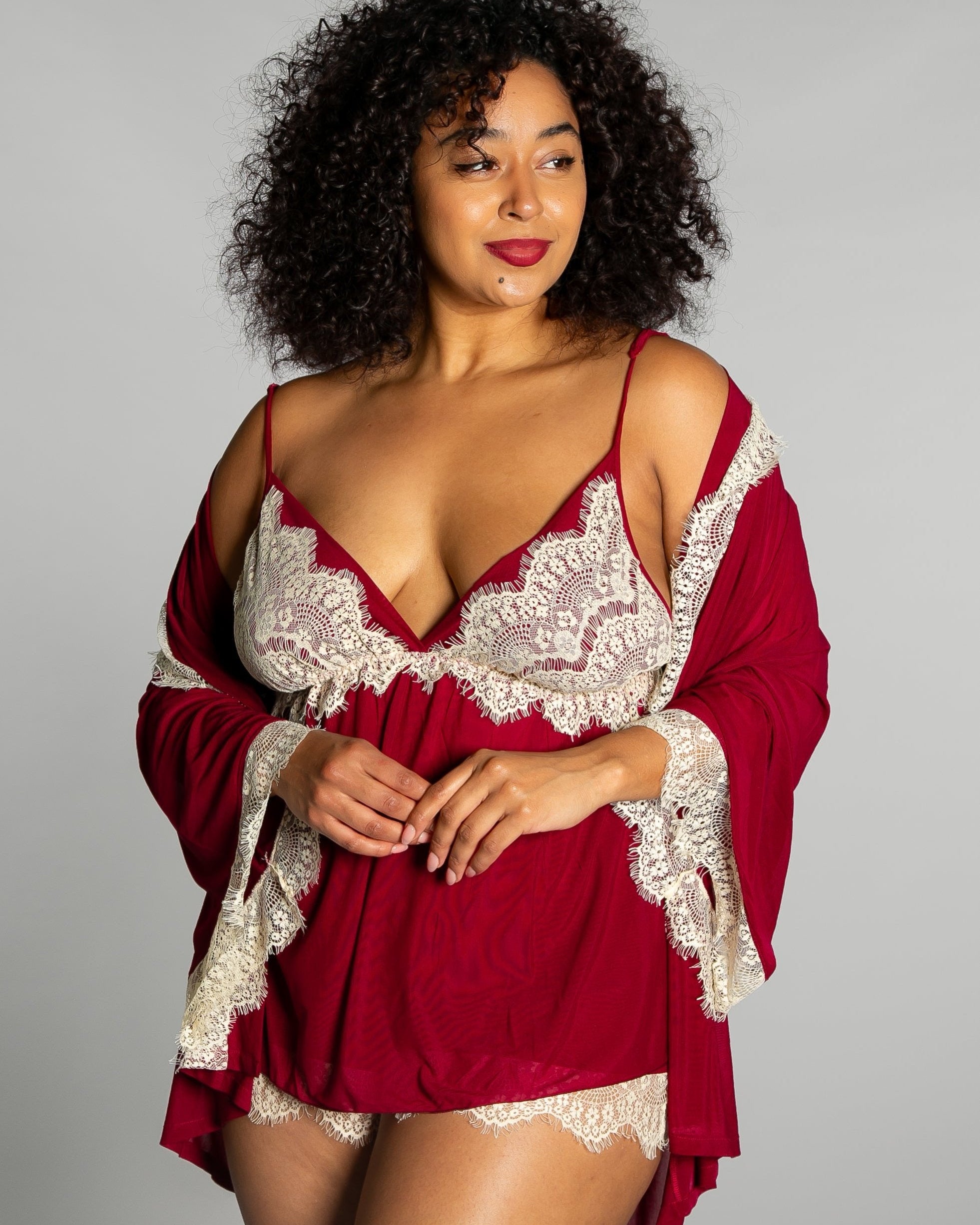 Up All Night Cami and Shorts Set - style 4809