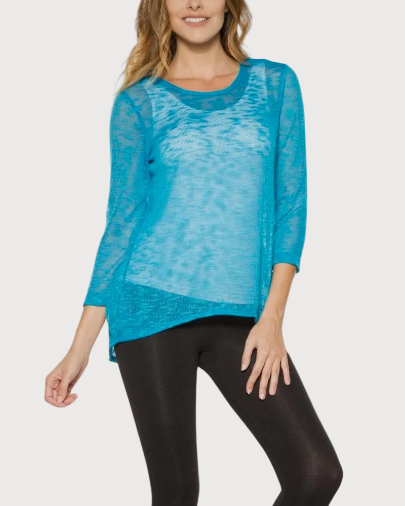 Blue slub Shirt