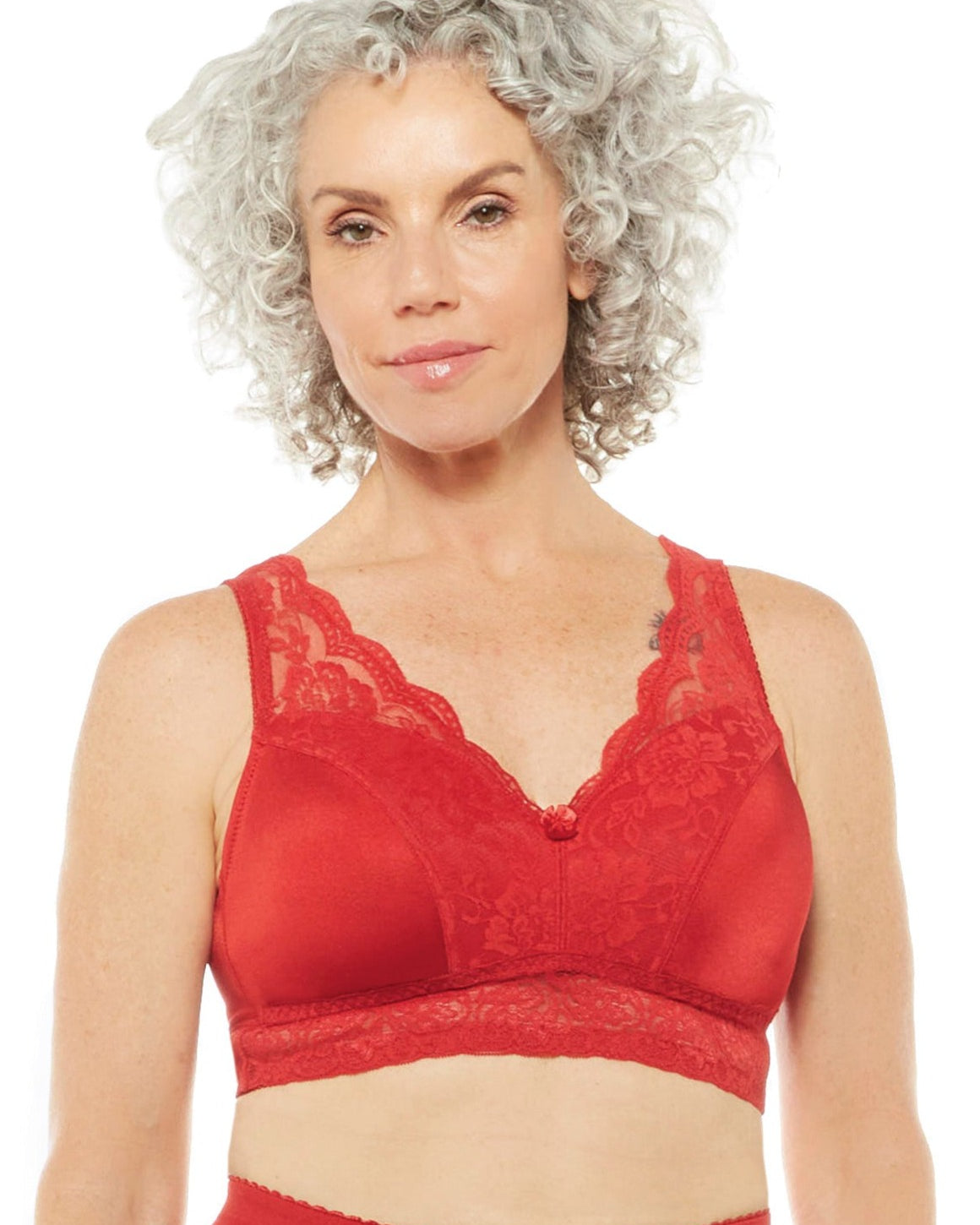 Pin-Up Girl Lace Leisure Bra w/Pads : Sale Colors_Rhonda_Shear_20