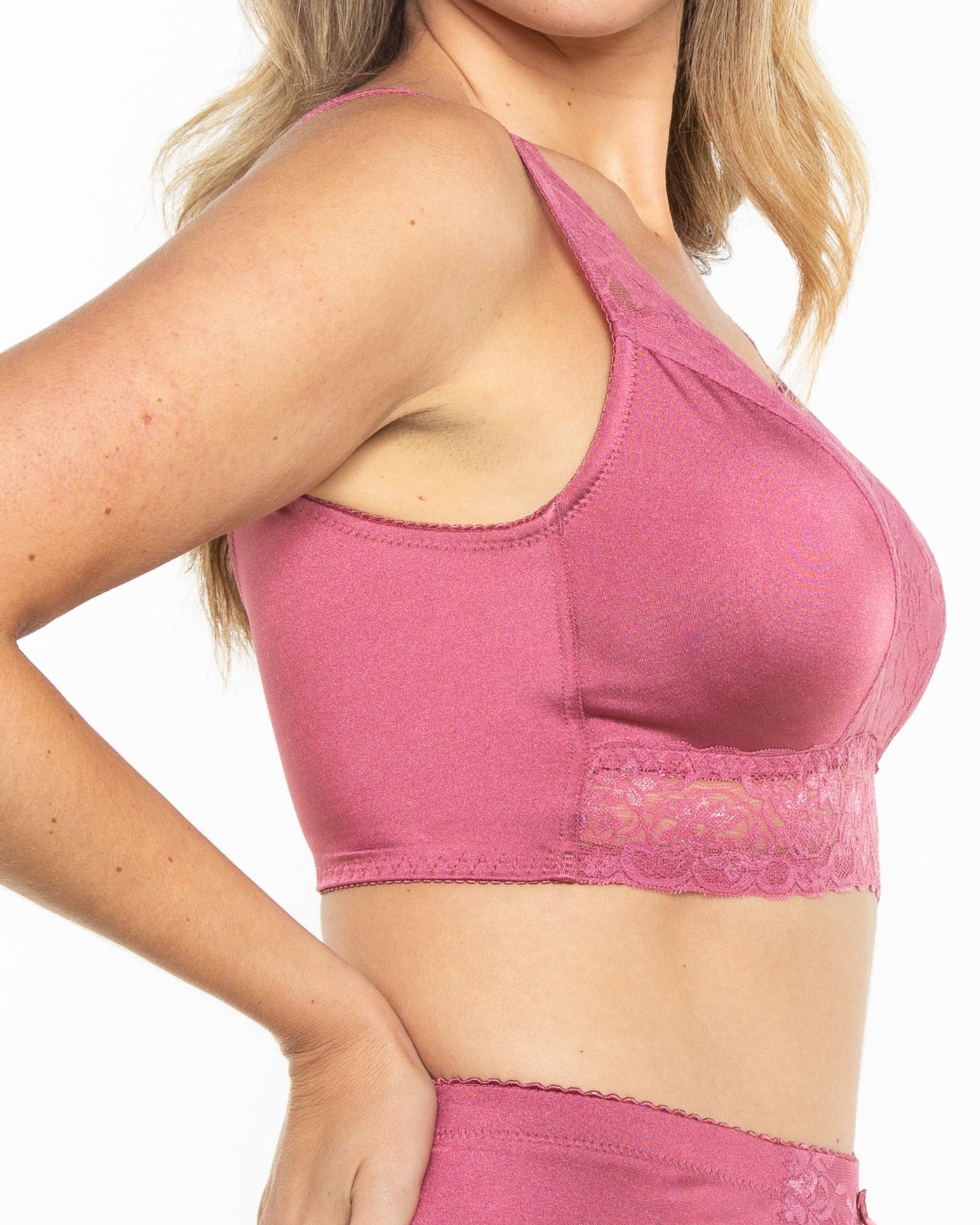 Pin-Up Girl Lace Leisure Bra w/Pads : Sale Colors_Rhonda_Shear_3