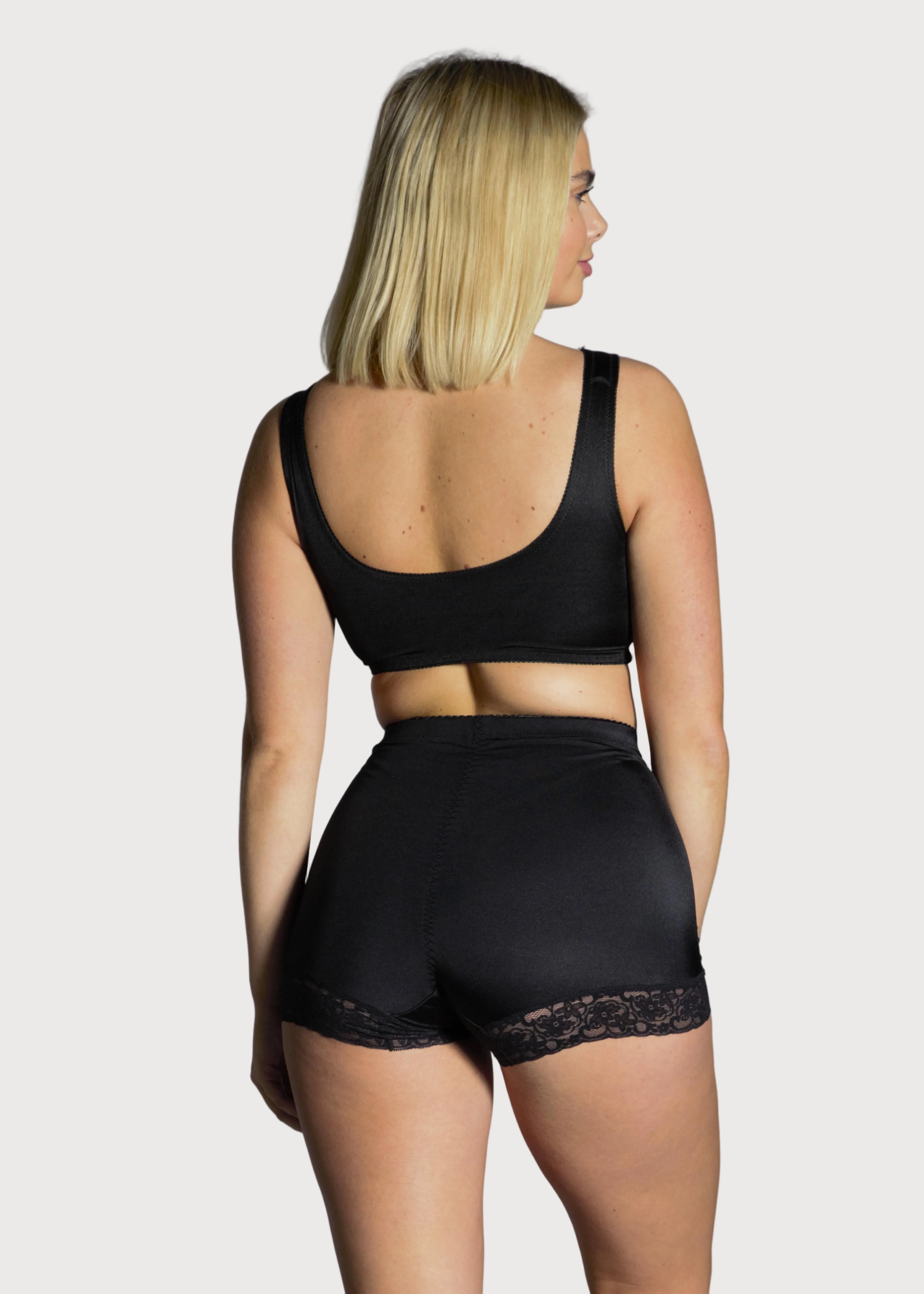 Pin-Up Girl Lace Leisure Bra w/Pads : Black back