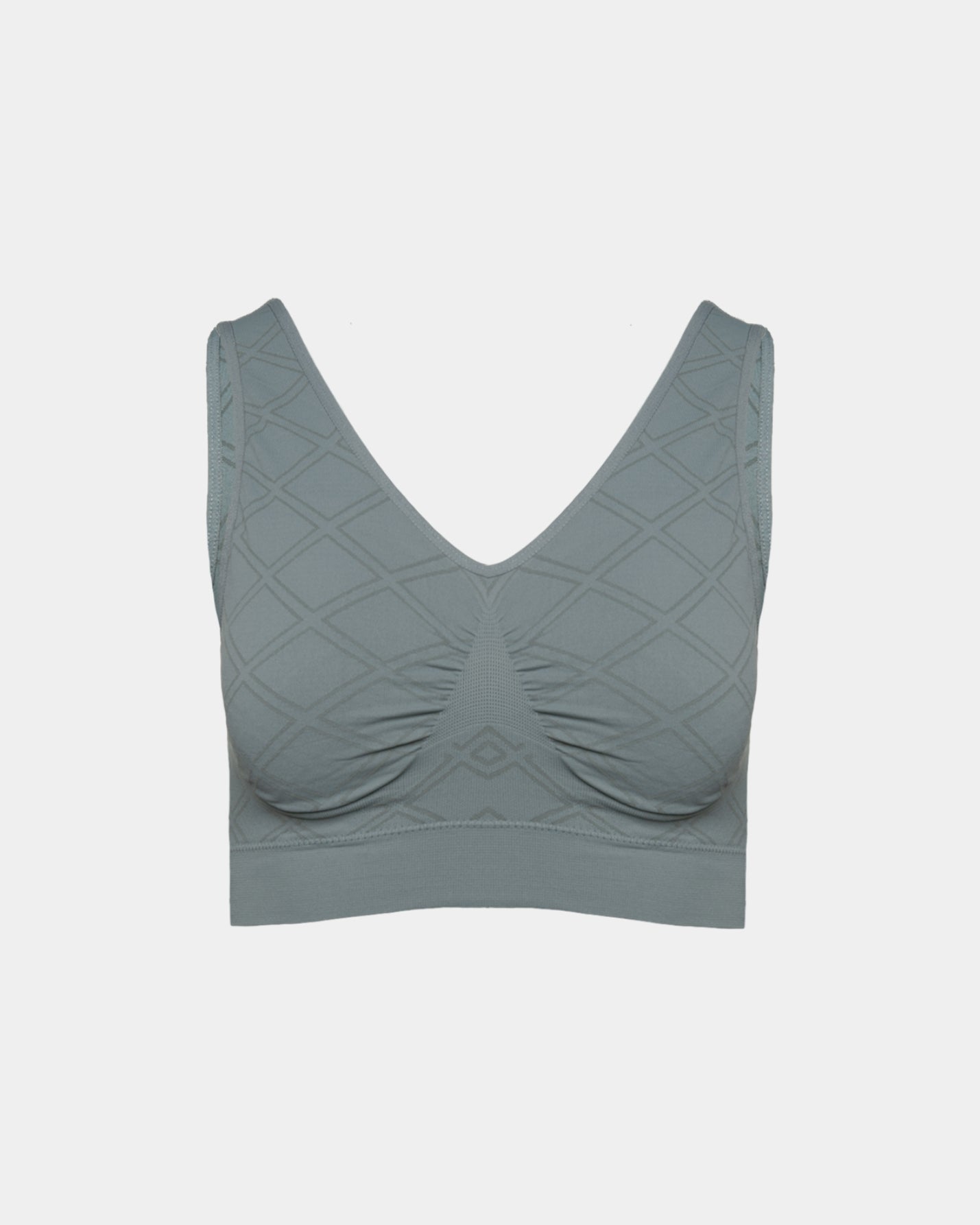 Ahh Bra with Jacquard Diamond Motif - style 9195