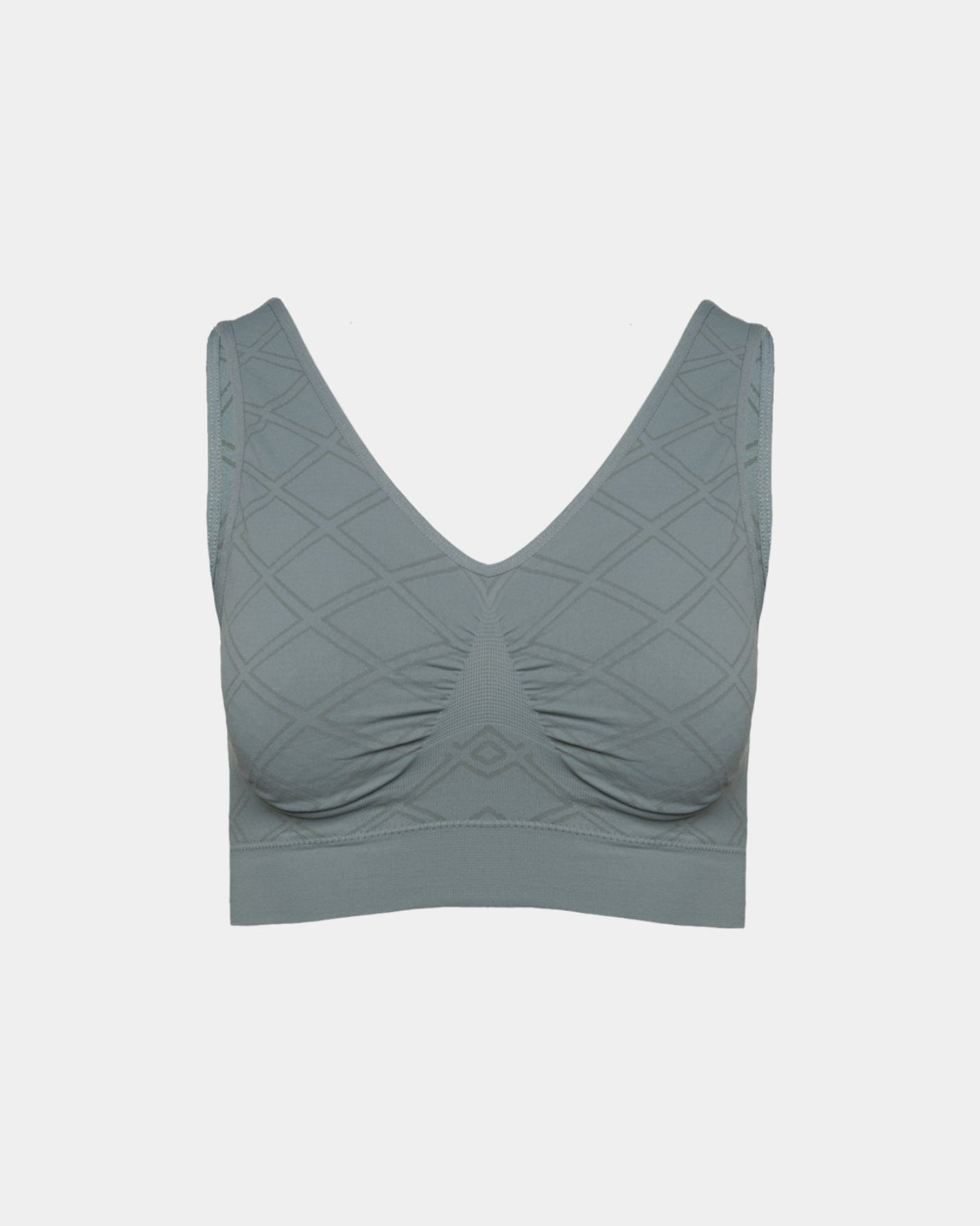 Ahh Bra with Jacquard Diamond Motif - style 9195