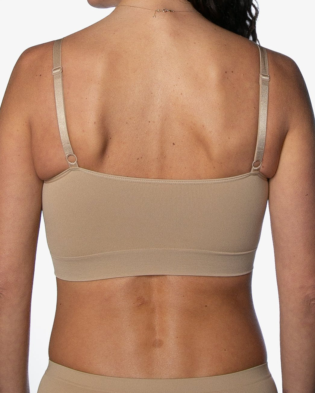 9199 Ahh Bra, Black, padded, with no hooks and eyes