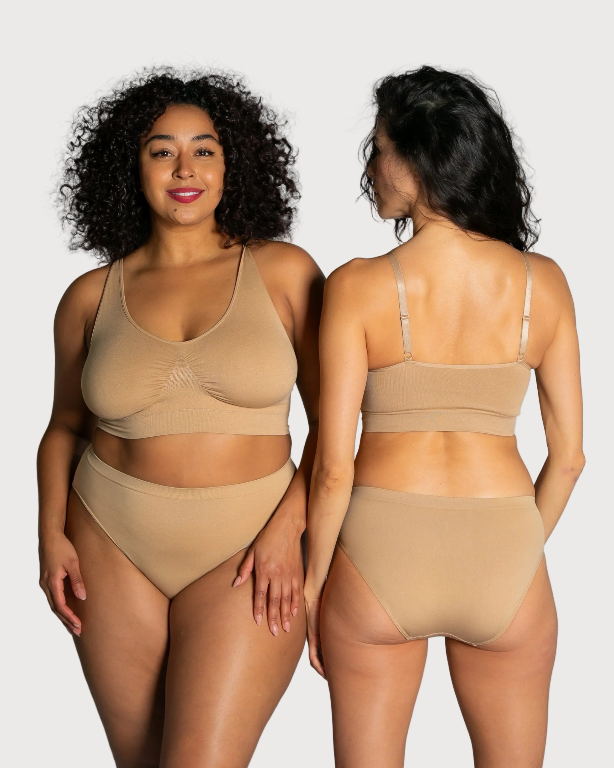 9199 Ahh Bra, Black, padded, with no hooks and eyes