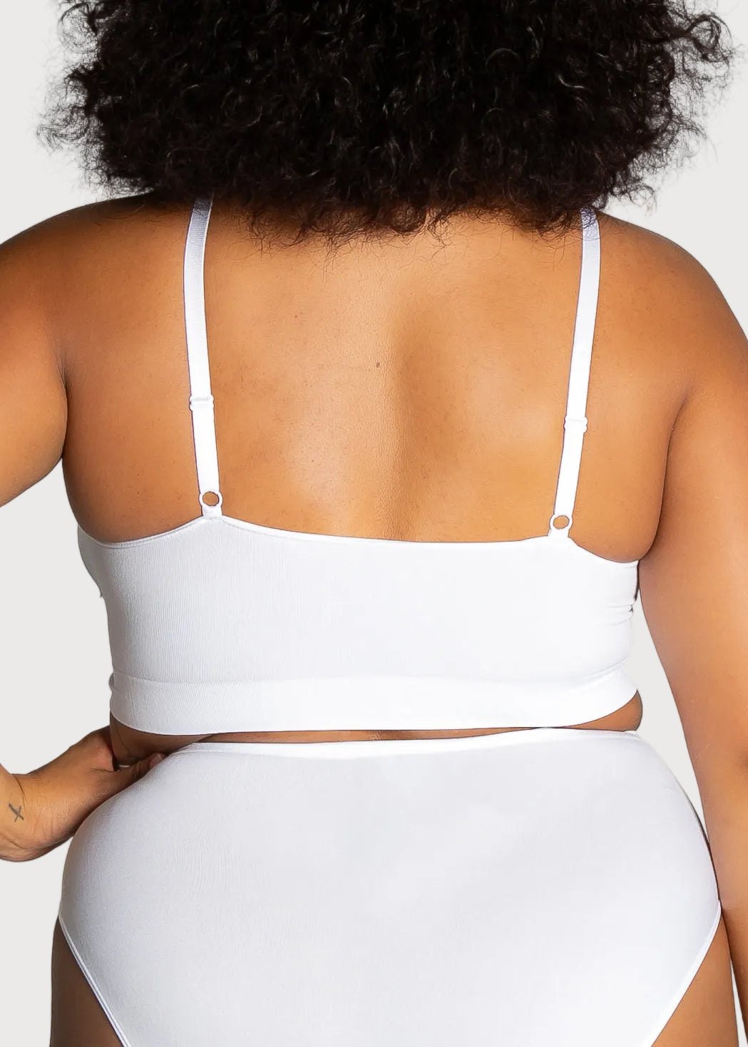 9199 Ahh Bra, Black, padded, with no hooks and eyes