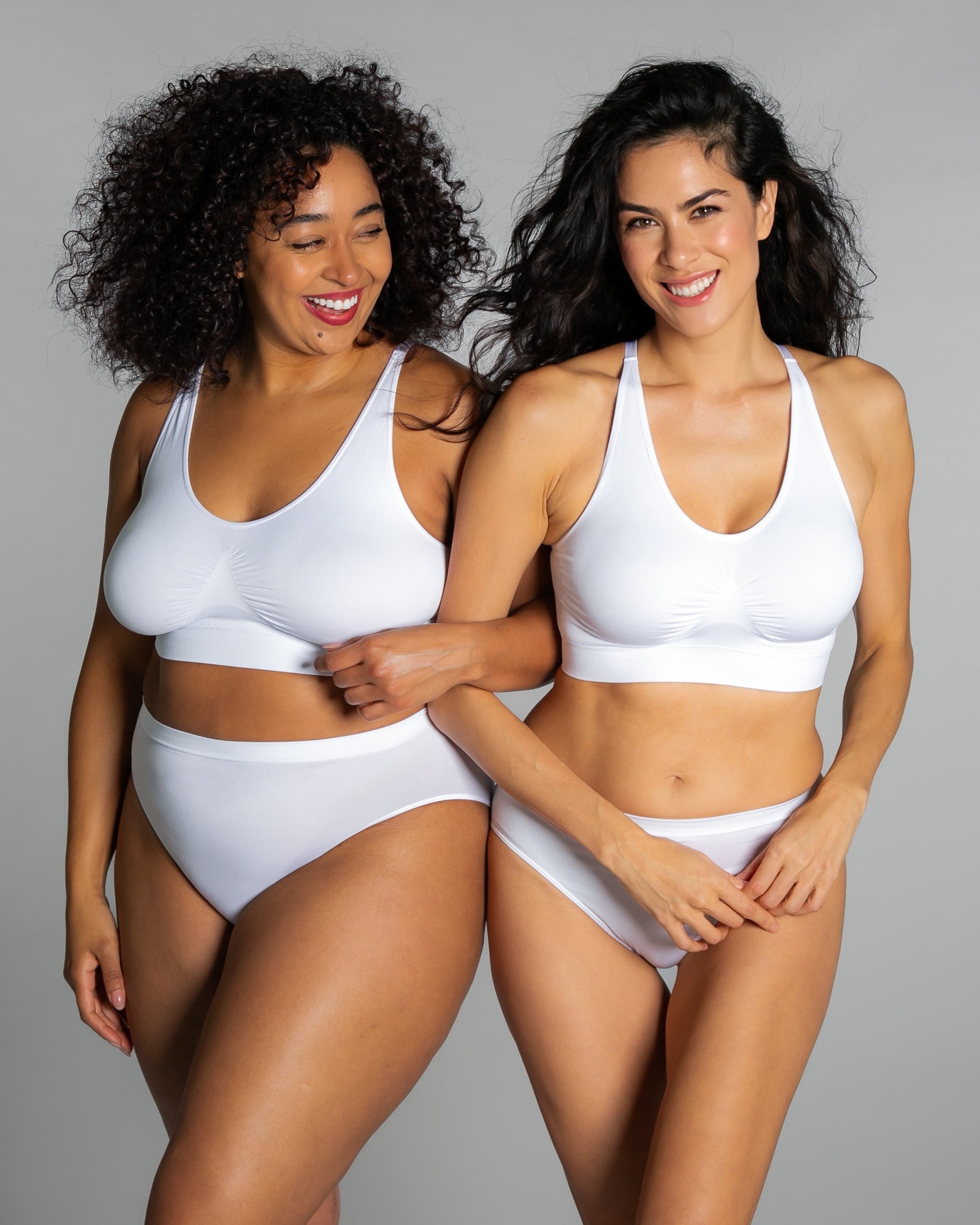 9199 Ahh Bra, Black, padded, with no hooks and eyes