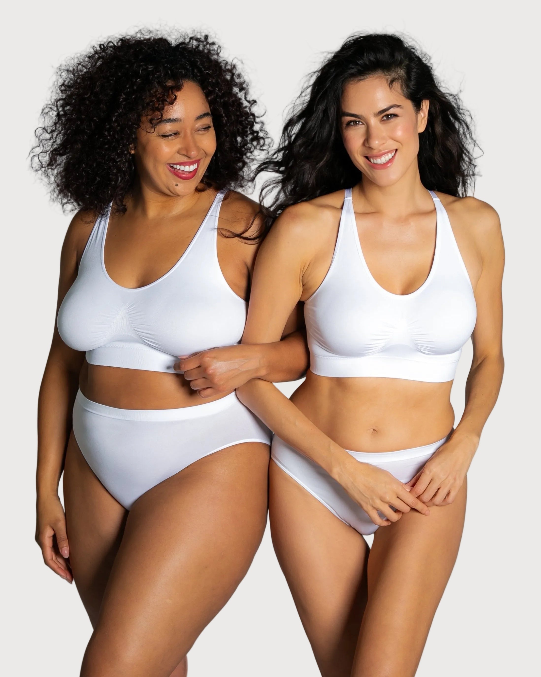 9199 Ahh Bra, Black, padded, with no hooks and eyes