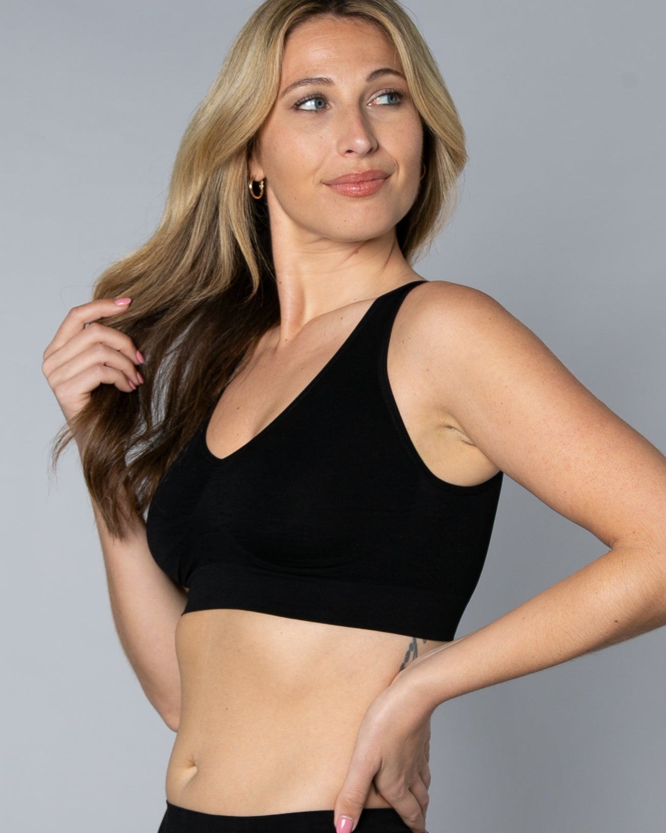 9588-THE ORIGINAL AHH BRA-Black-side