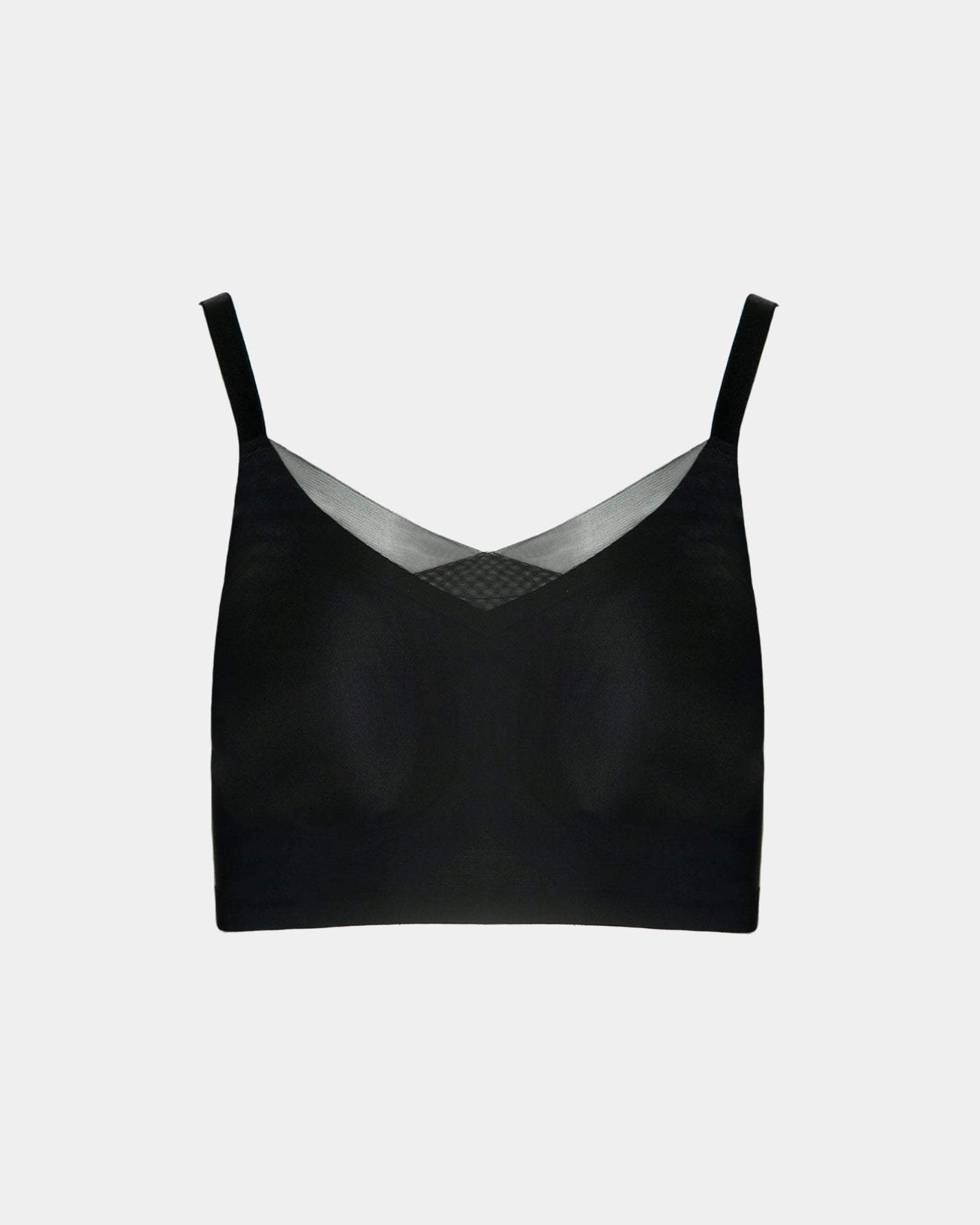 Invisible Edge Bra w. Mesh Cut-out Detail - style 9609