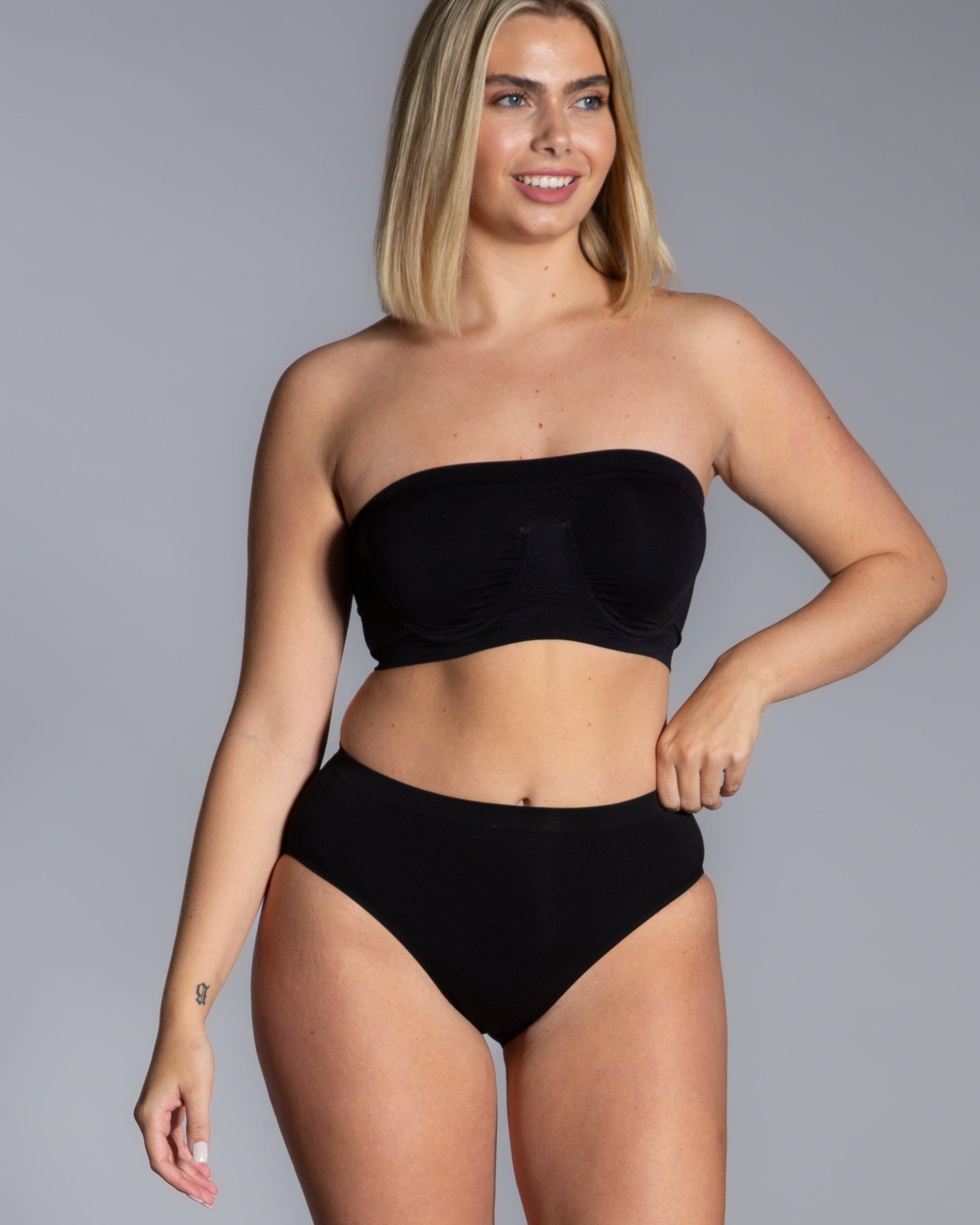 Style 9685  - Angel Seamless Underwire Bandeau Bra