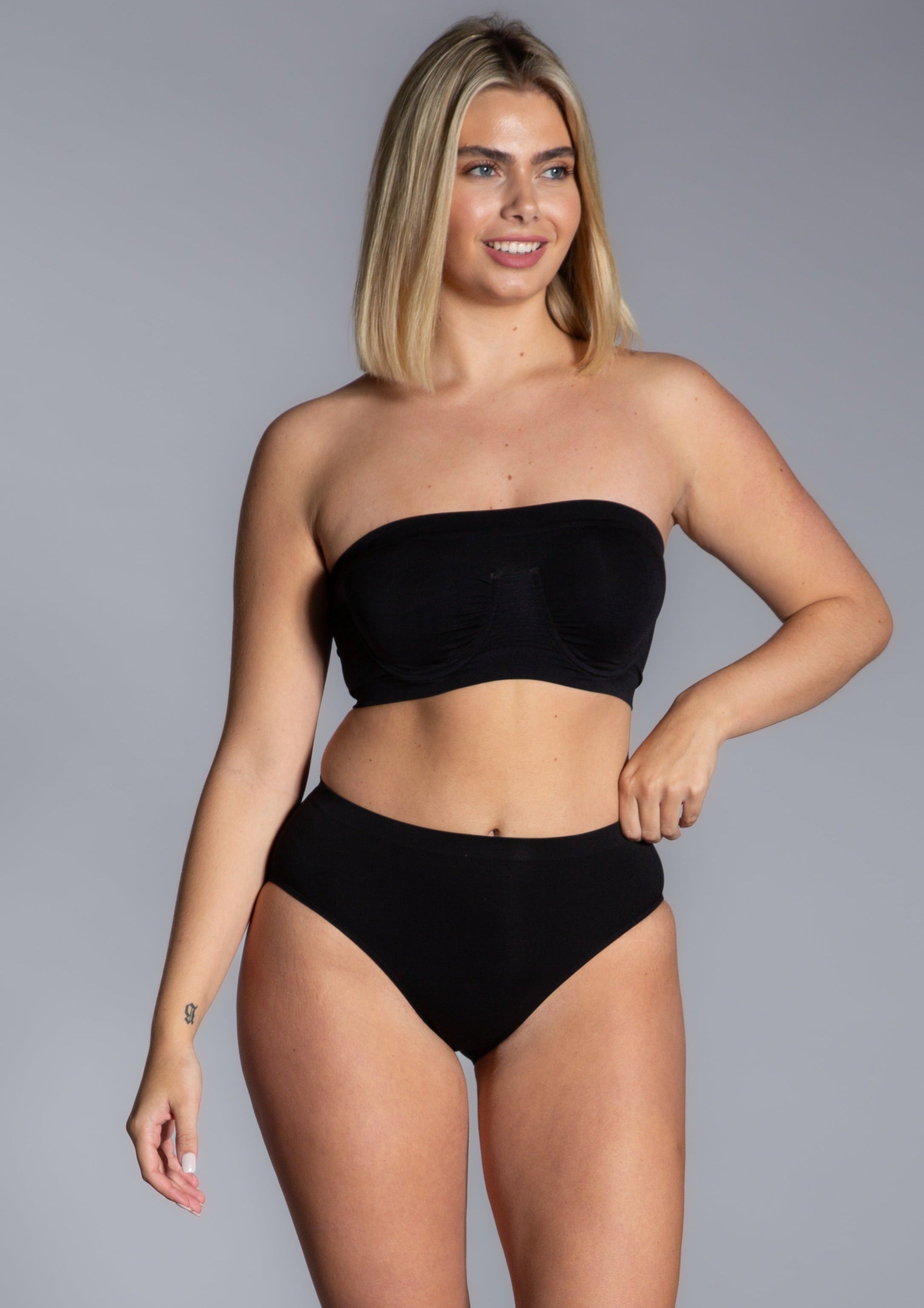 Style 9685  - Angel Seamless Underwire Bandeau Bra