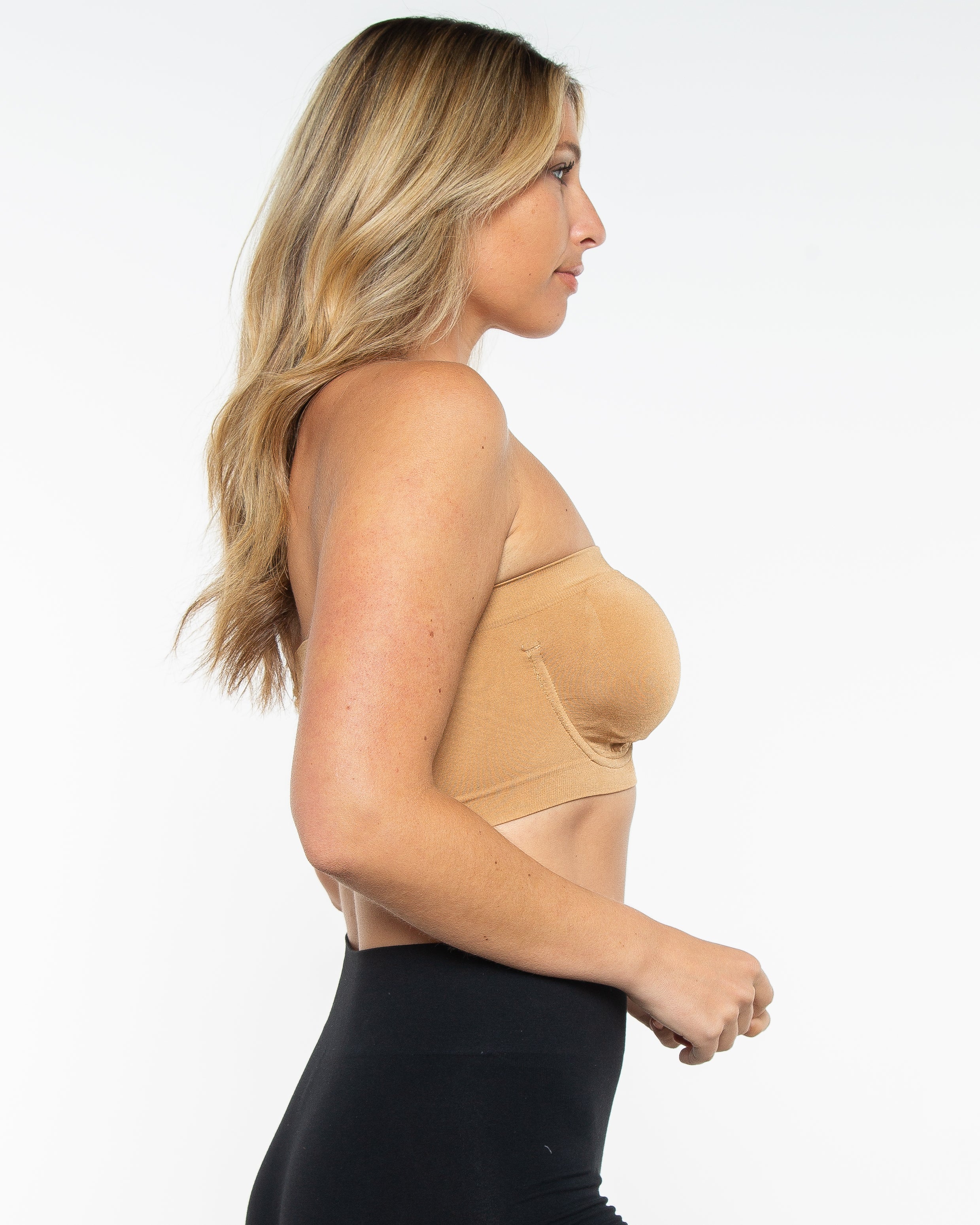 Style 9685  - Angel Seamless Underwire Bandeau Bra