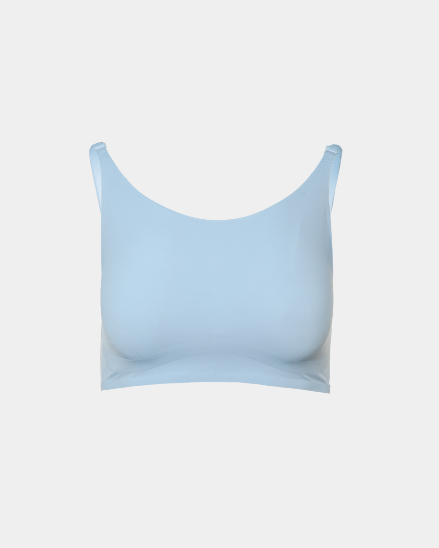 ADJUSTABLE STRAP WIRELESS BODY BRA - BLUE