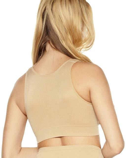 Seamless Zip Front Bra with Padded Strap_Rhonda_Shear_8