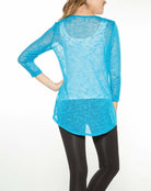 3/4 Sleeve Slub Top_Rhonda_Shear_2