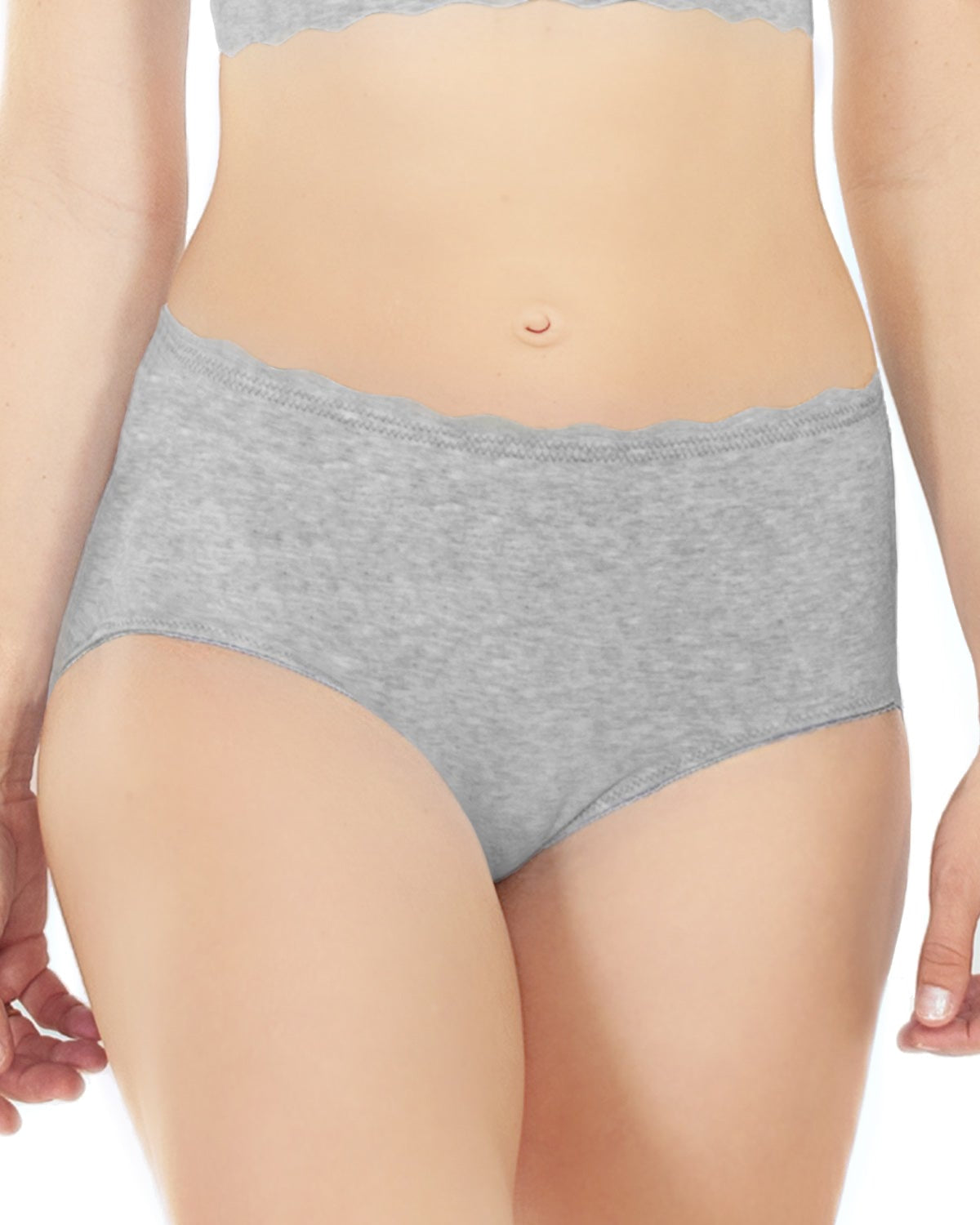 Melange Panty Brief for Women_Rhonda_Shear_5