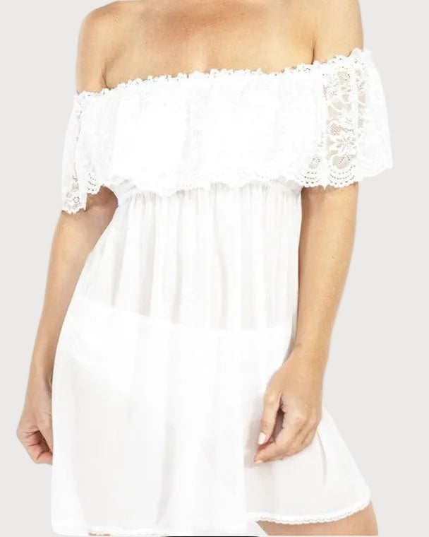 Up All Night Off The Shoulder Nightie and Panty Set_Rhonda_Shear_1