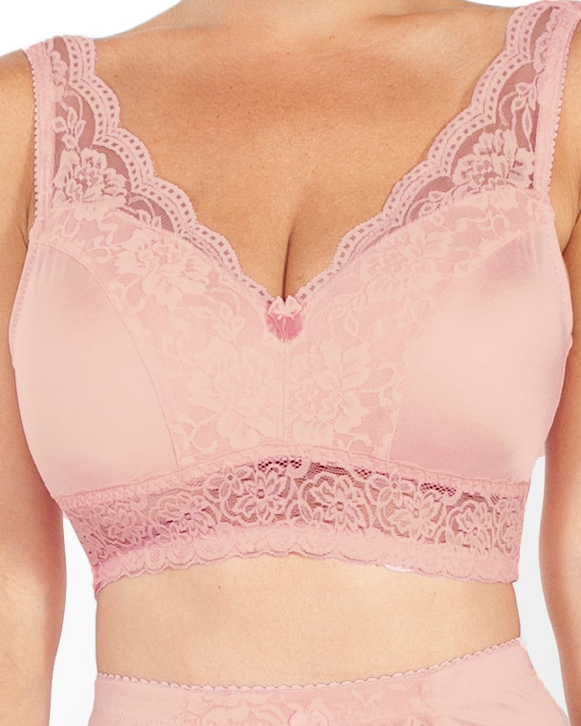 Pin-Up Girl Lace Leisure Bra w/Pads : Sale Colors_Rhonda_Shear_6