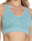 Ahh Bra with Jacquard Diamond Motif - style 9195