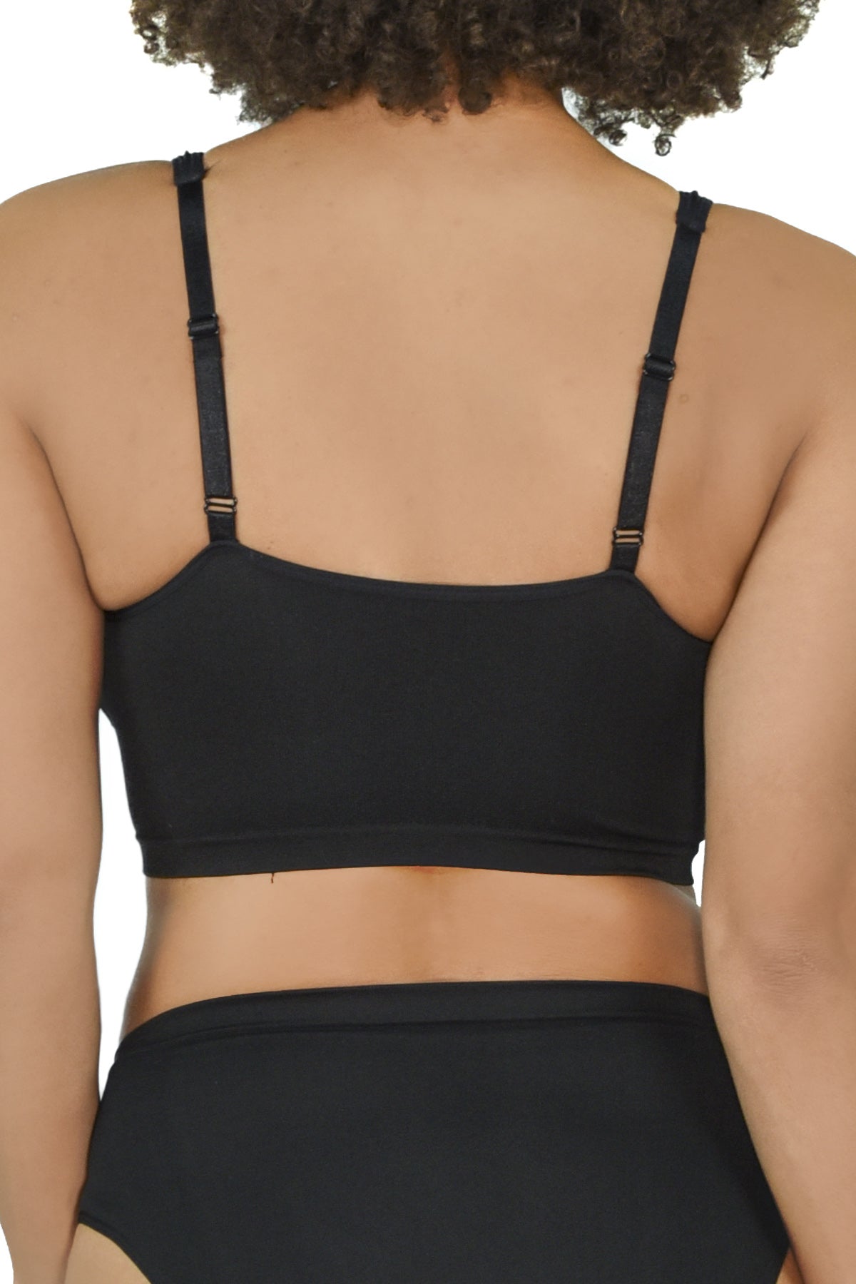 Jacquard Ahh Bra with Padded Adjustable Straps_Rhonda_Shear_4