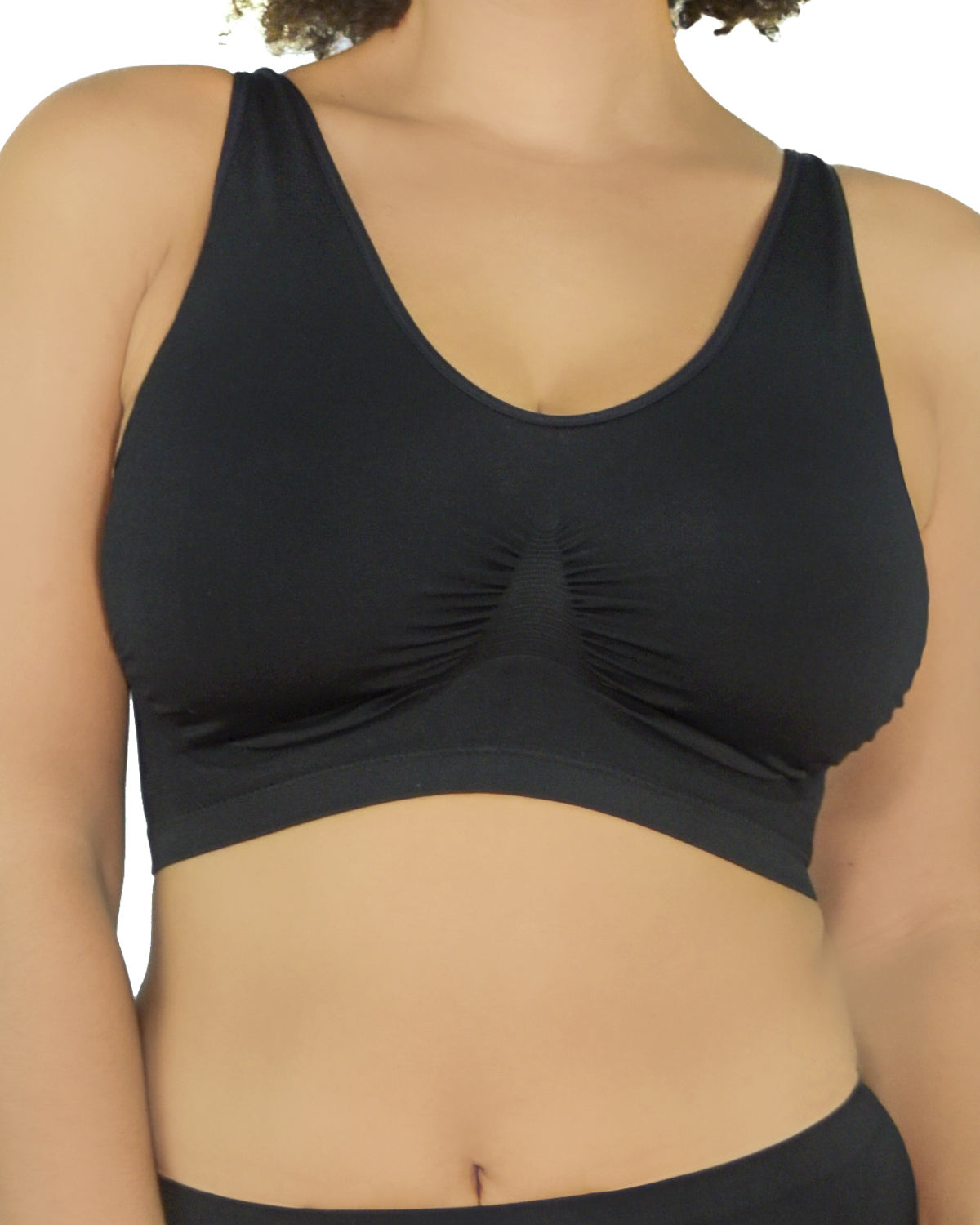 Jacquard Ahh Bra with Padded Adjustable Straps_Rhonda_Shear_3