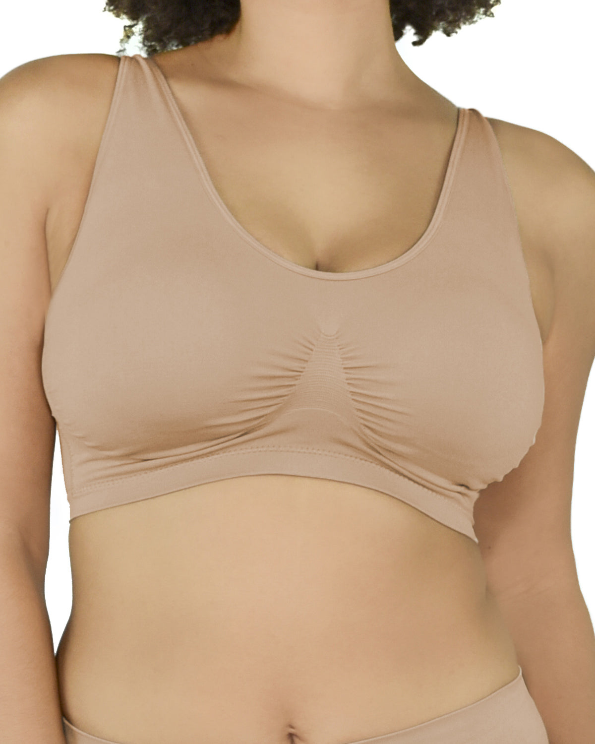 Jacquard Ahh Bra with Padded Adjustable Straps_Rhonda_Shear_7