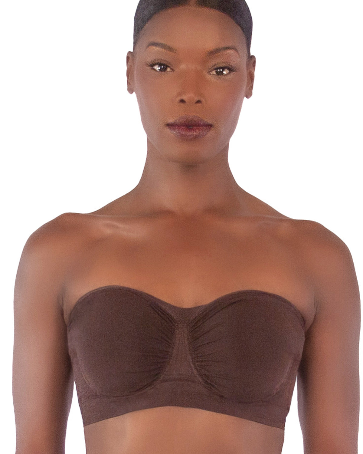 Antimicrobial Sweetheart Neckline Underwire Bandeau Bra_Rhonda_Shear_5