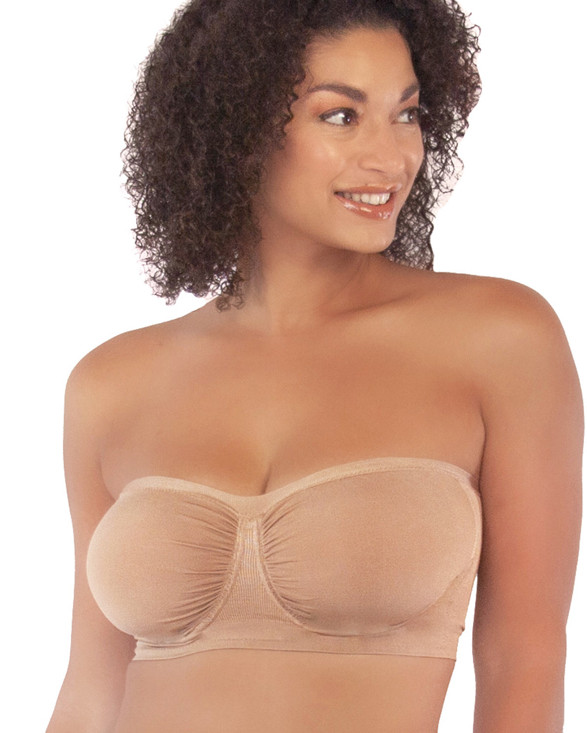 Antimicrobial Sweetheart Neckline Underwire Bandeau Bra_Rhonda_Shear_3