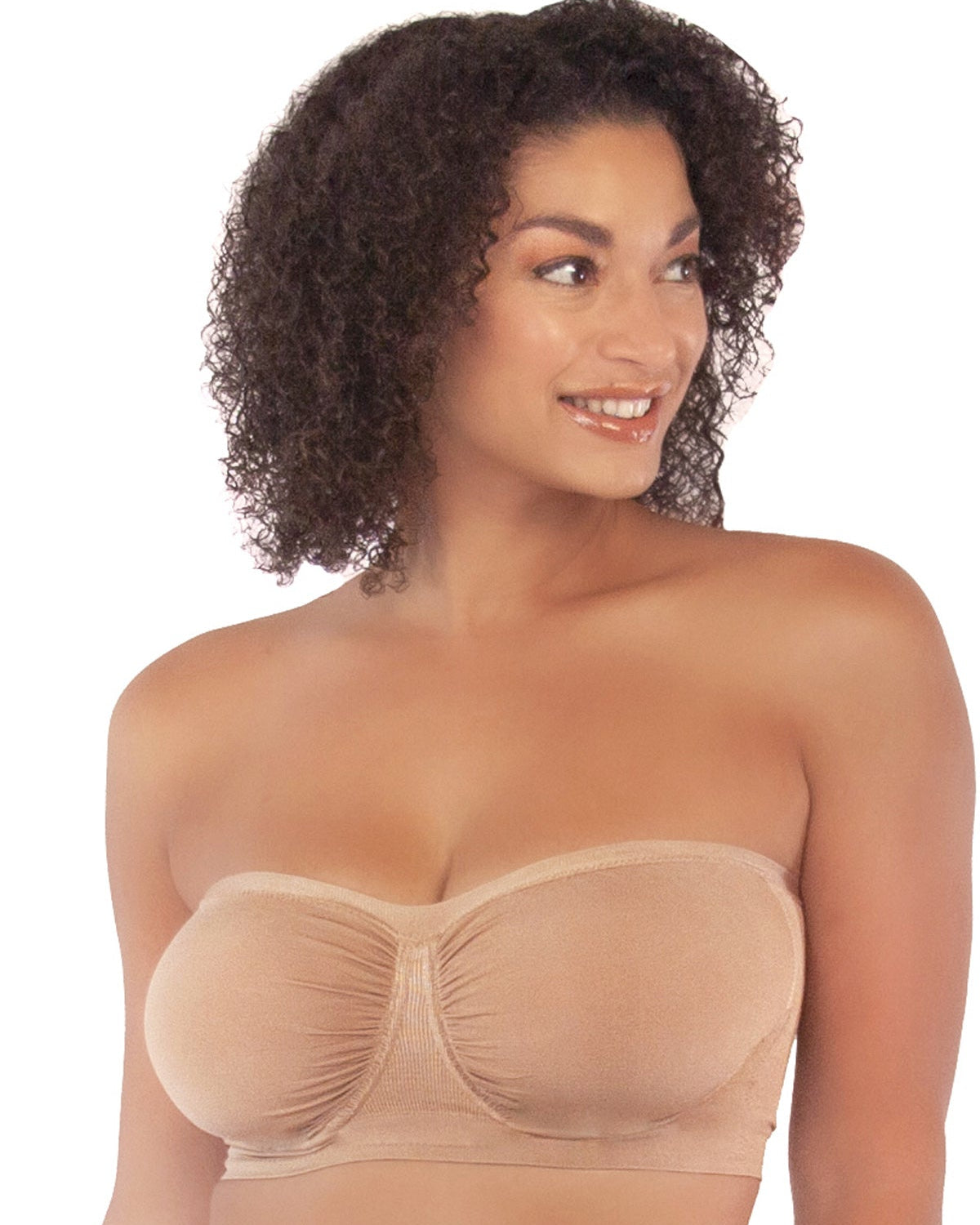 Antimicrobial Sweetheart Neckline Underwire Bandeau Bra_Rhonda_Shear_3