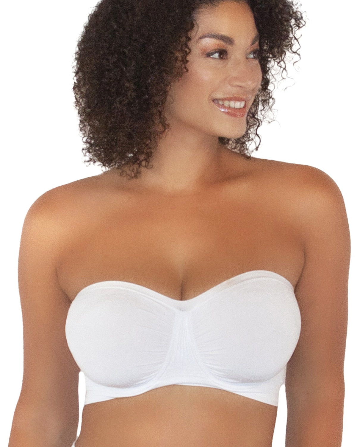 Antimicrobial Sweetheart Neckline Underwire Bandeau Bra_Rhonda_Shear_6