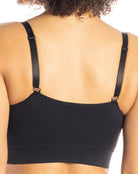 Ahh Bra Wire free with Mesh Neckline with Adjustable Straps - style 9338