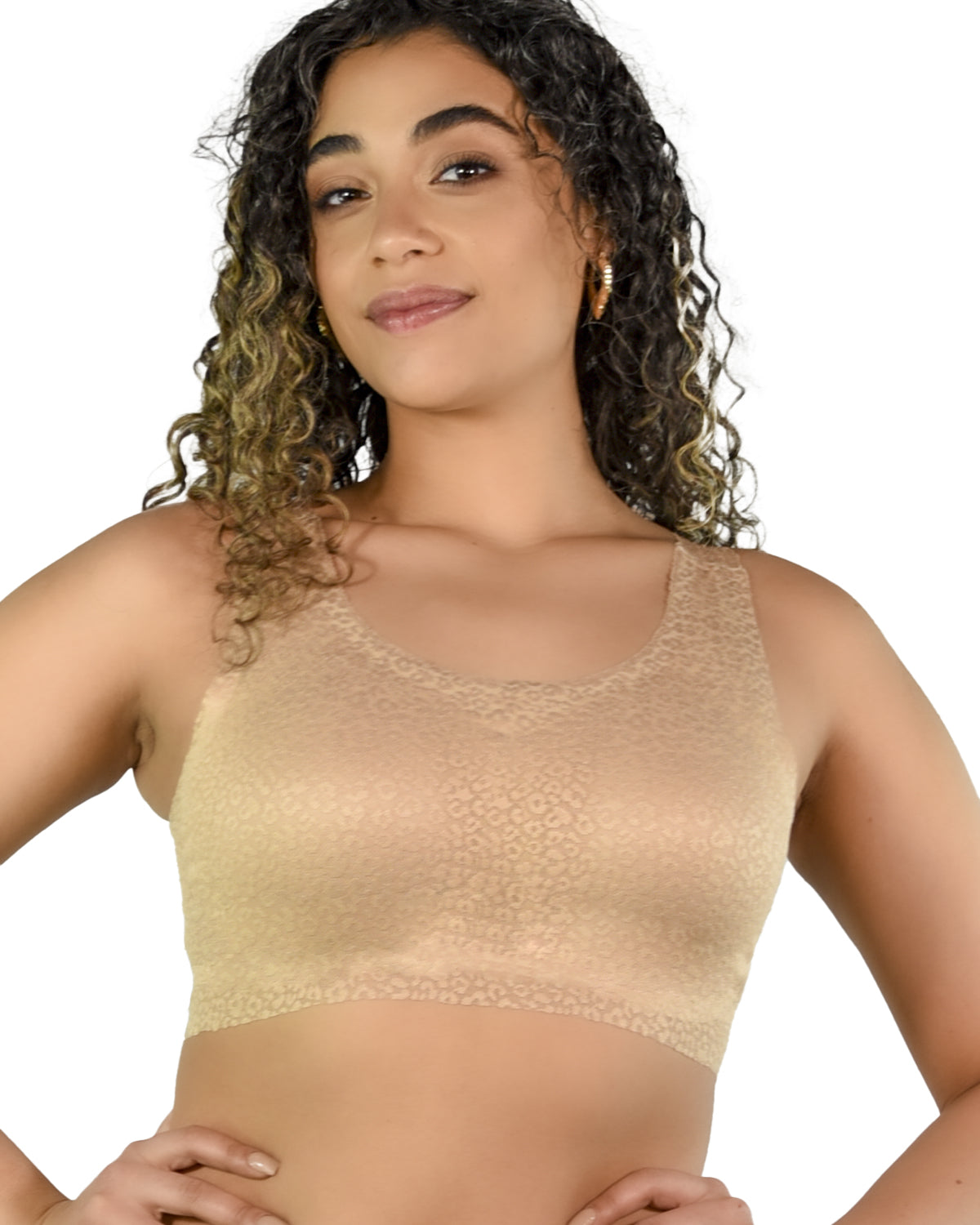 Stretch Animal Mesh Leisure Bra_Rhonda_Shear_5