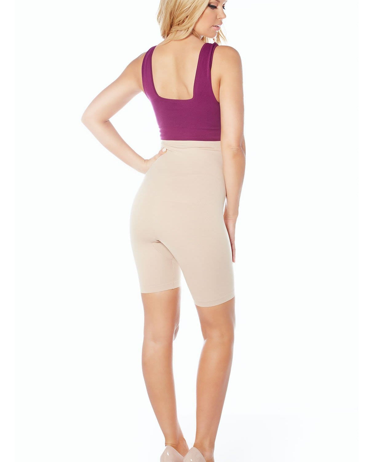 Ahh Smooth Operator High Waist Seamless Longline_Rhonda_Shear_3